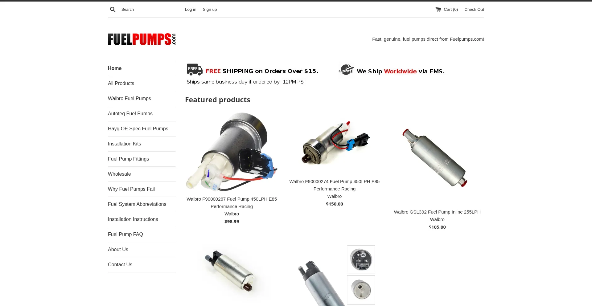 Fuelpumps.com 安全可靠吗？