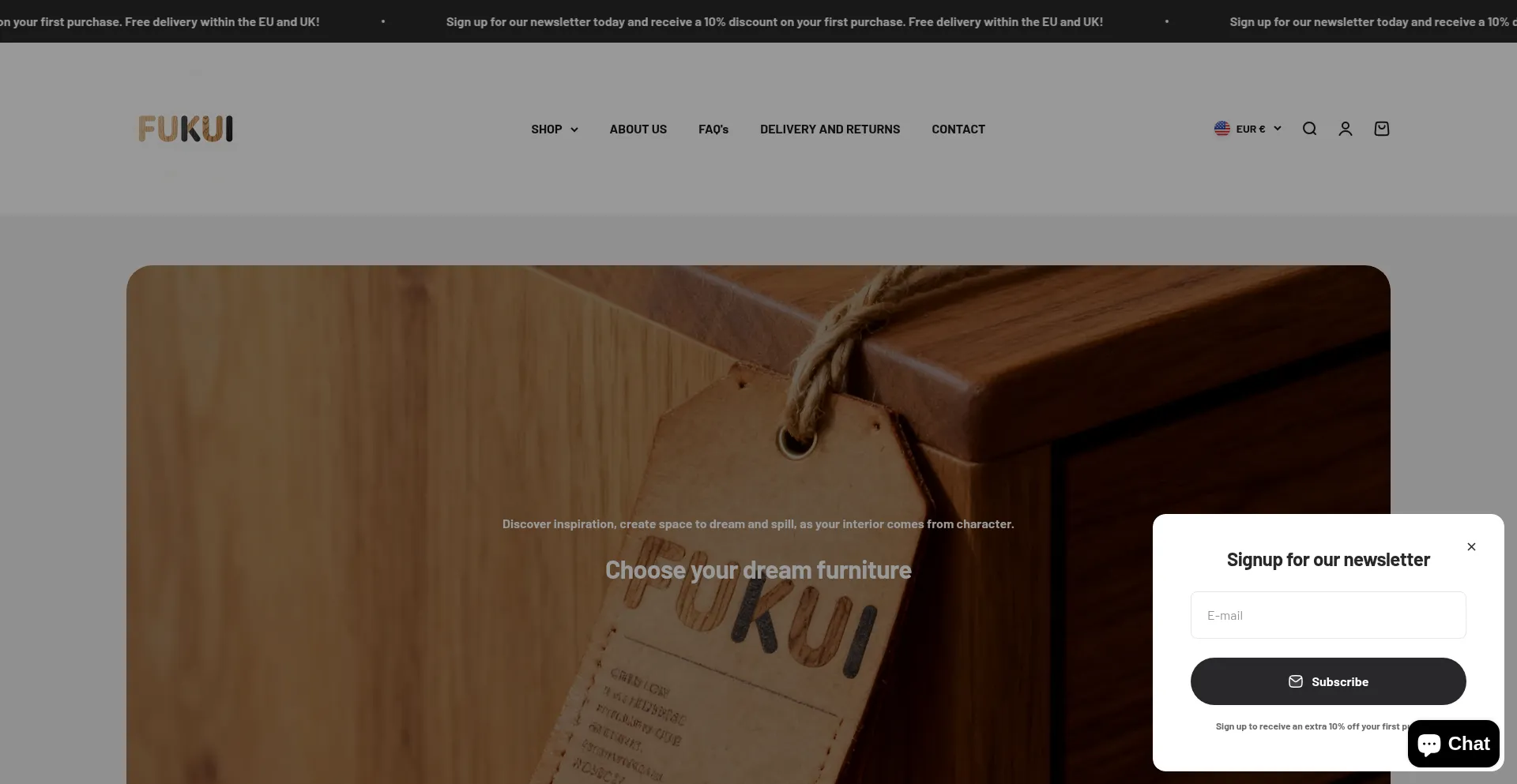 Fukui.store Screenshot