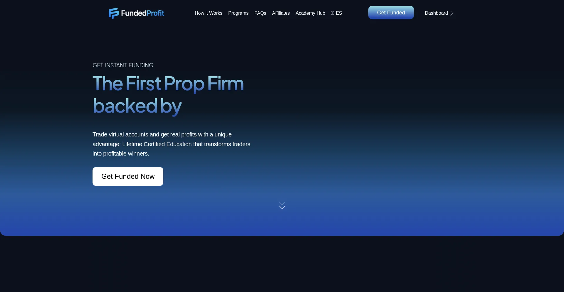 Funded-profit.com Screenshot