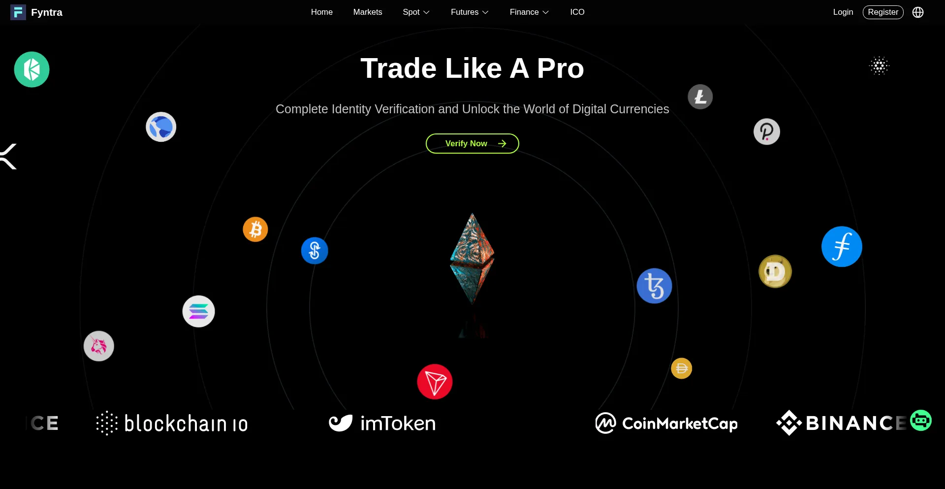 Website screenshot of Fyntran.vip