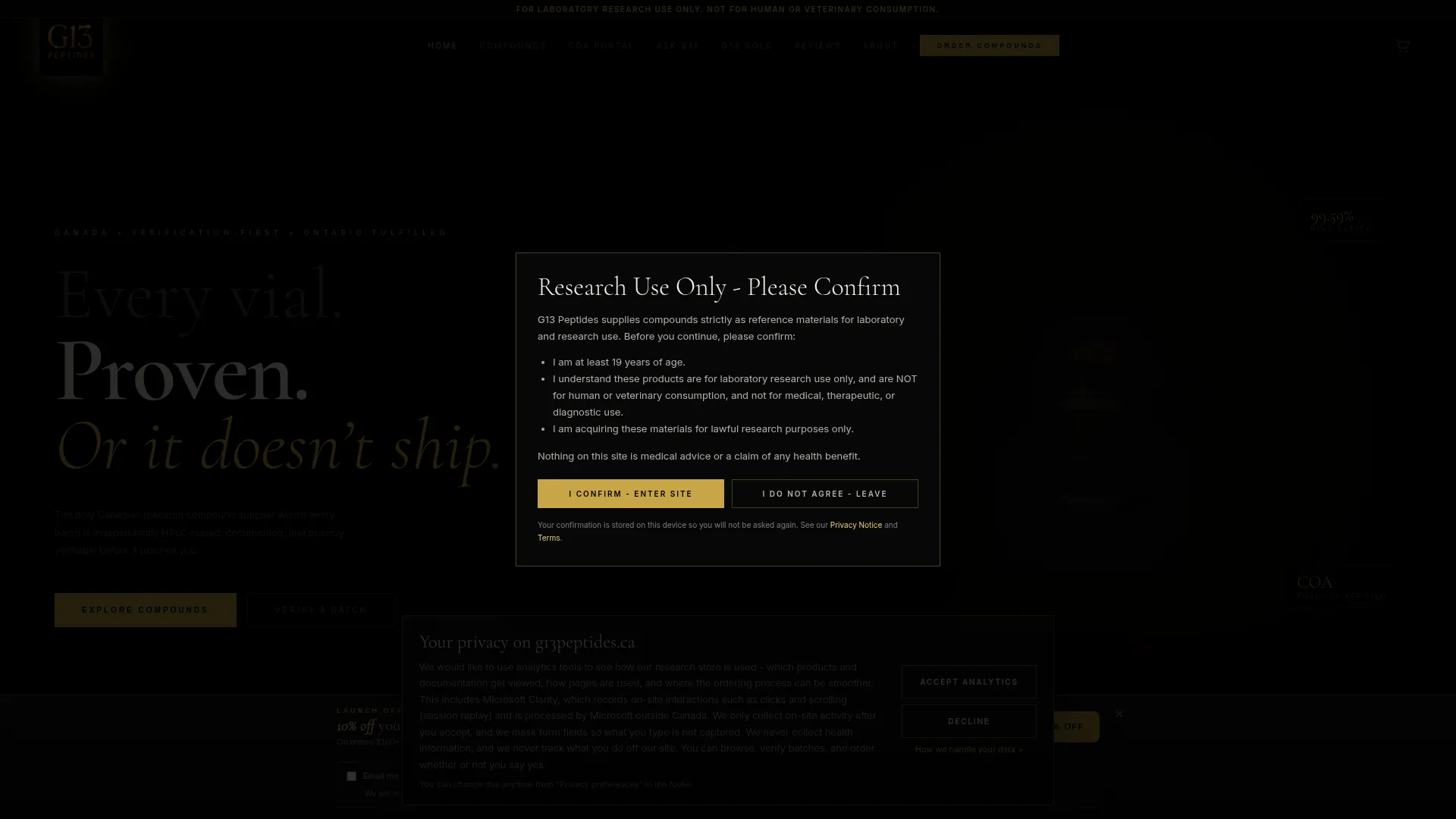 G13peptides.ca