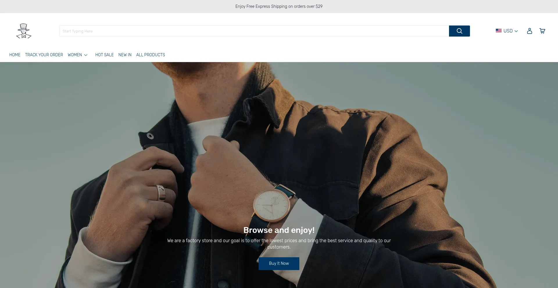 Website screenshot of Gabanutt.com