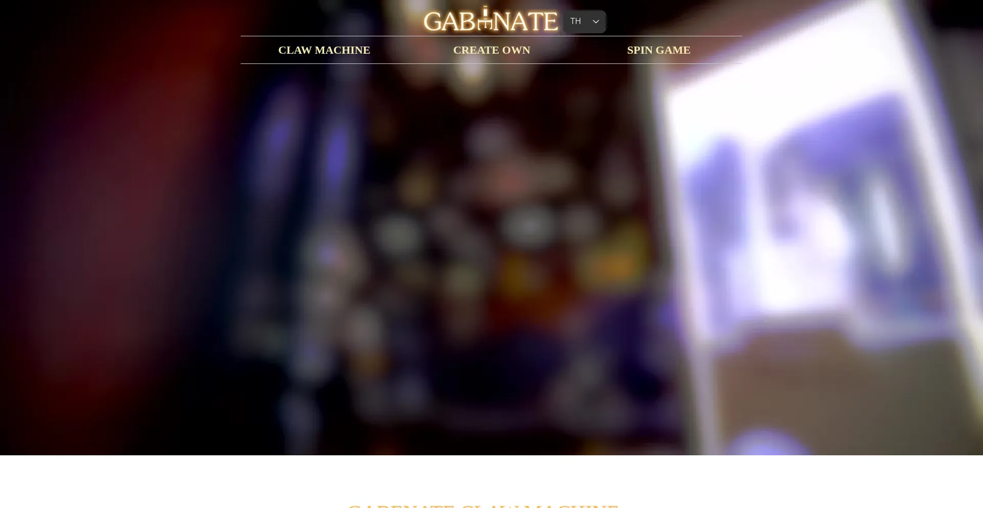 Website screenshot of Gabenate.com