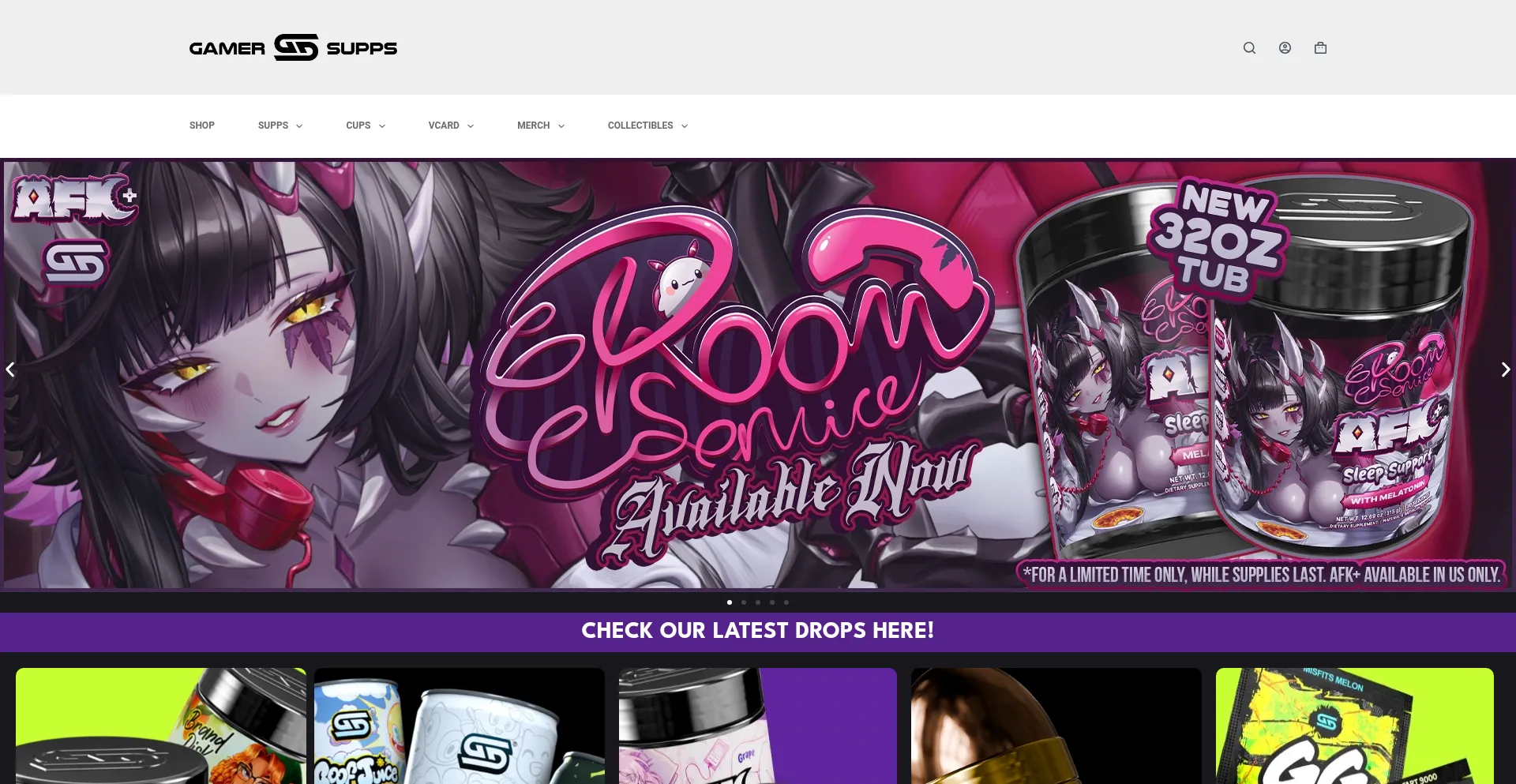 Gamersuppsdrink.com