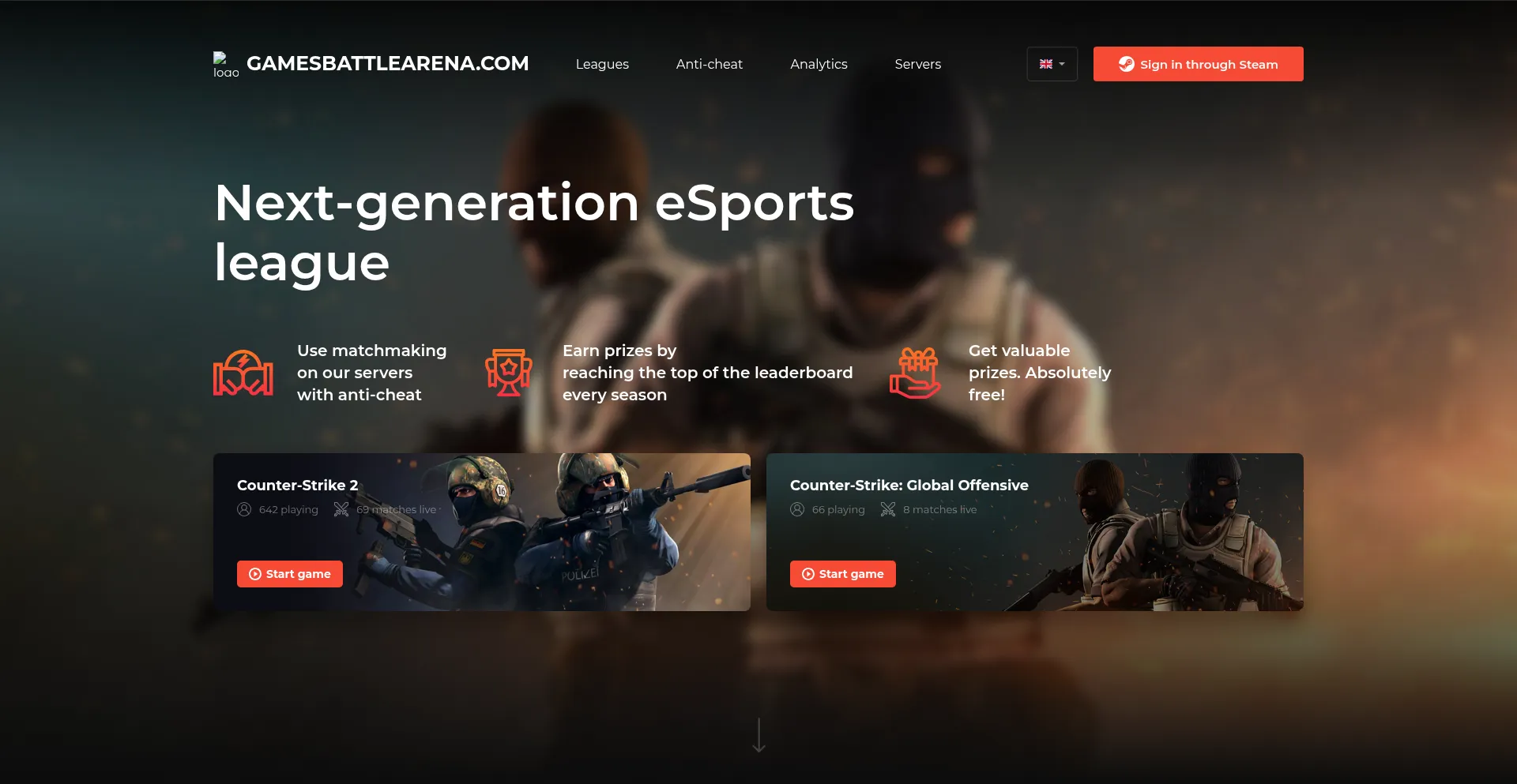 Gamesbattlearena.com