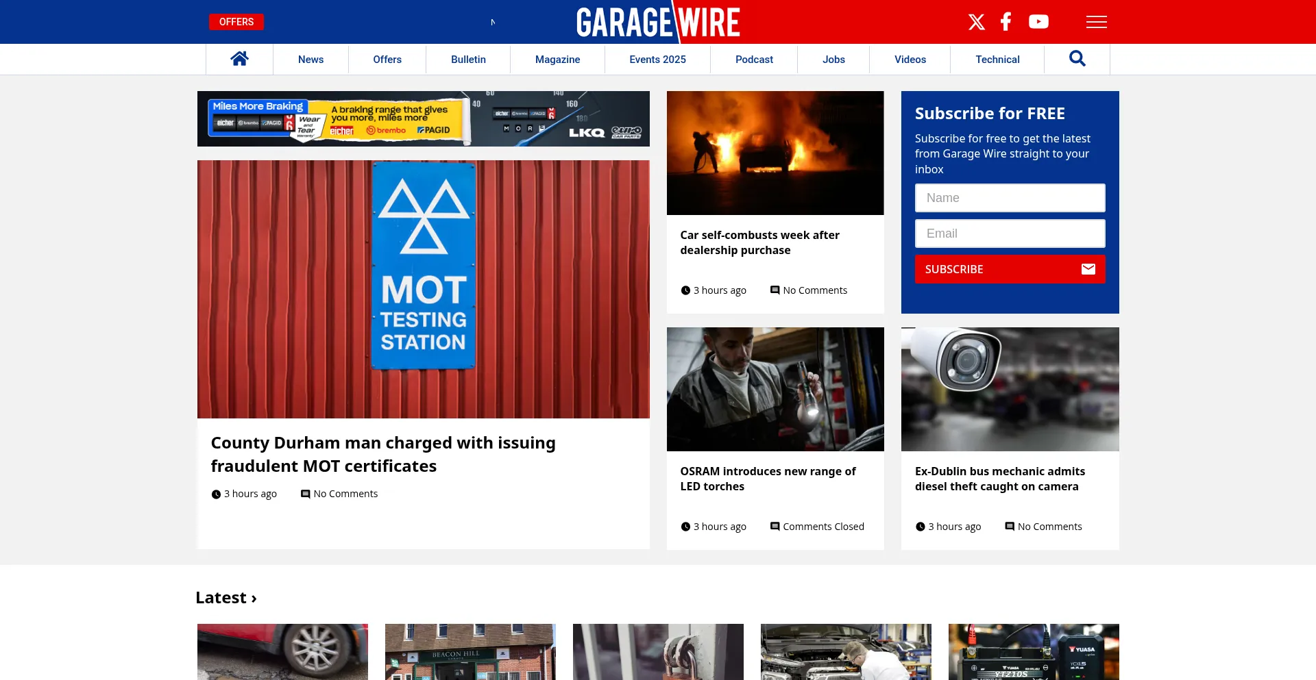 Garagewire.co.uk 安全可靠吗？