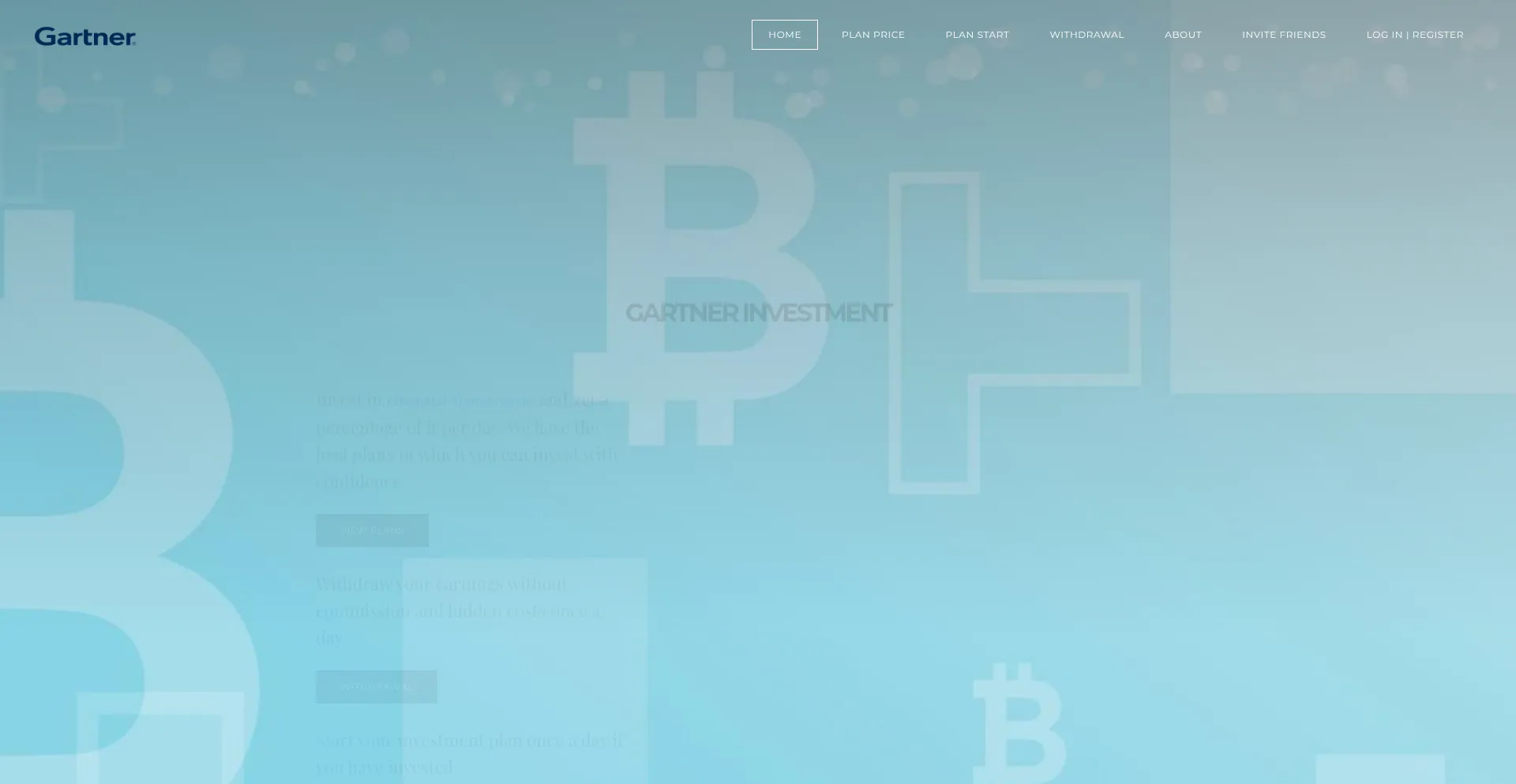 Website screenshot of Gartnerllc.net