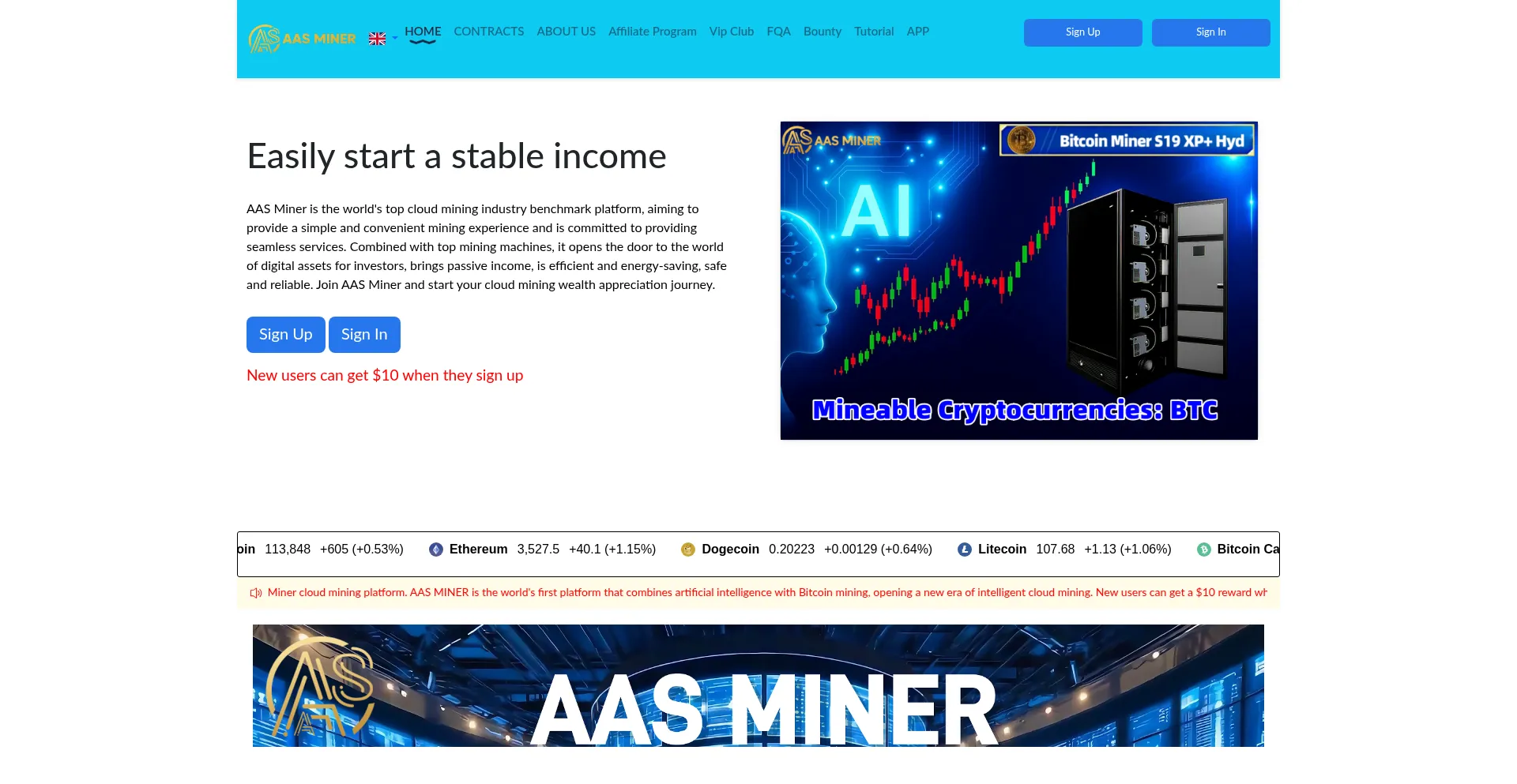 Website screenshot of Gbaasia.com