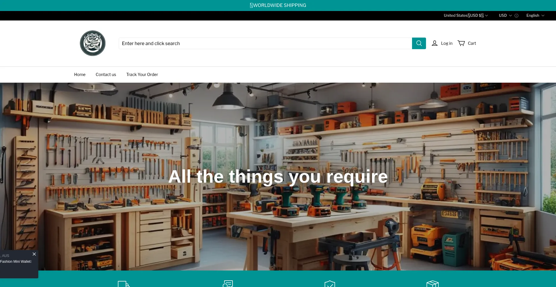 Website screenshot of Gcdoa.com