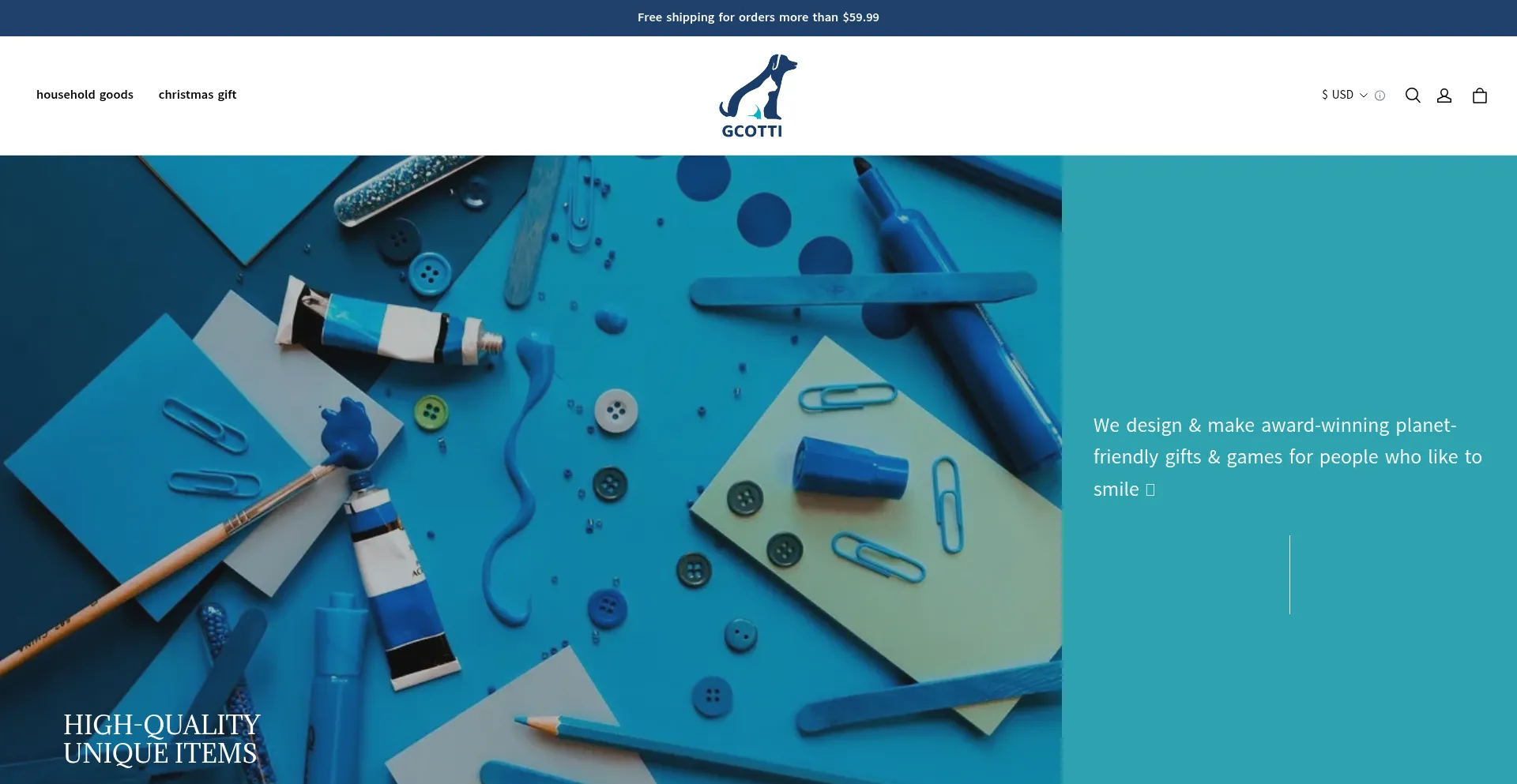 Gcotti.com Screenshot