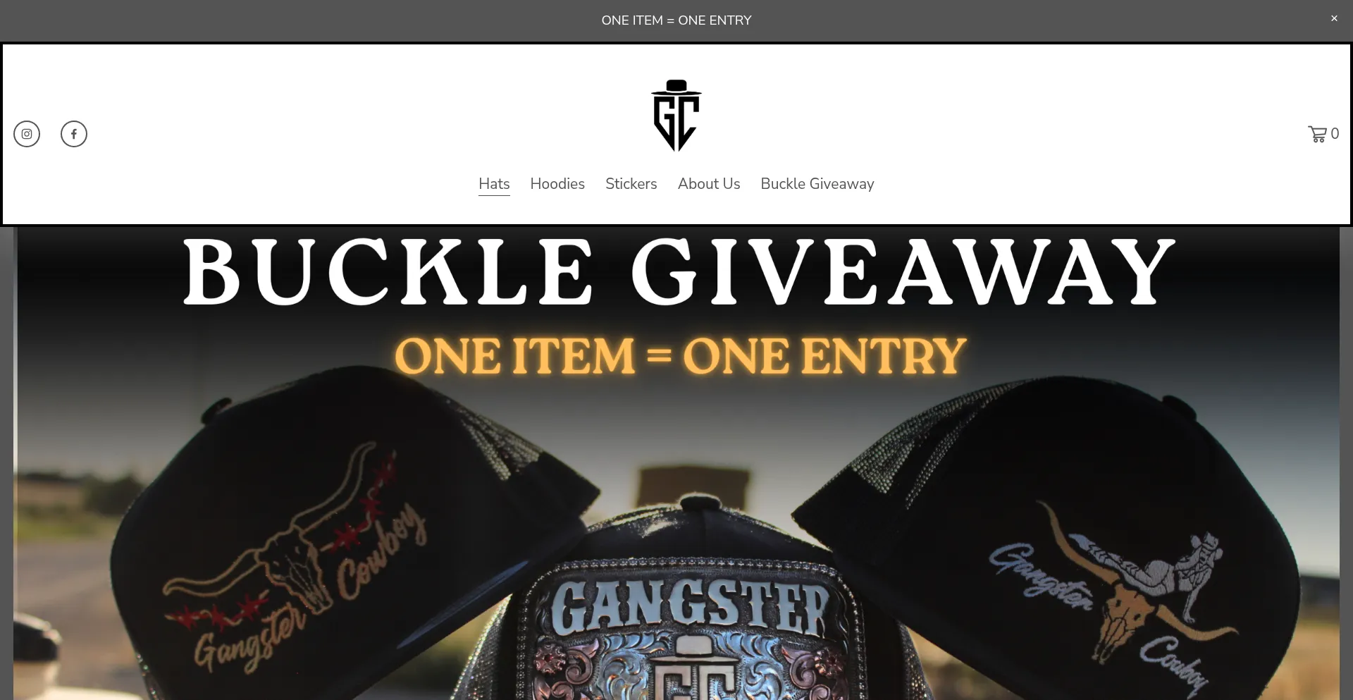 Website screenshot of Gcowboy.com