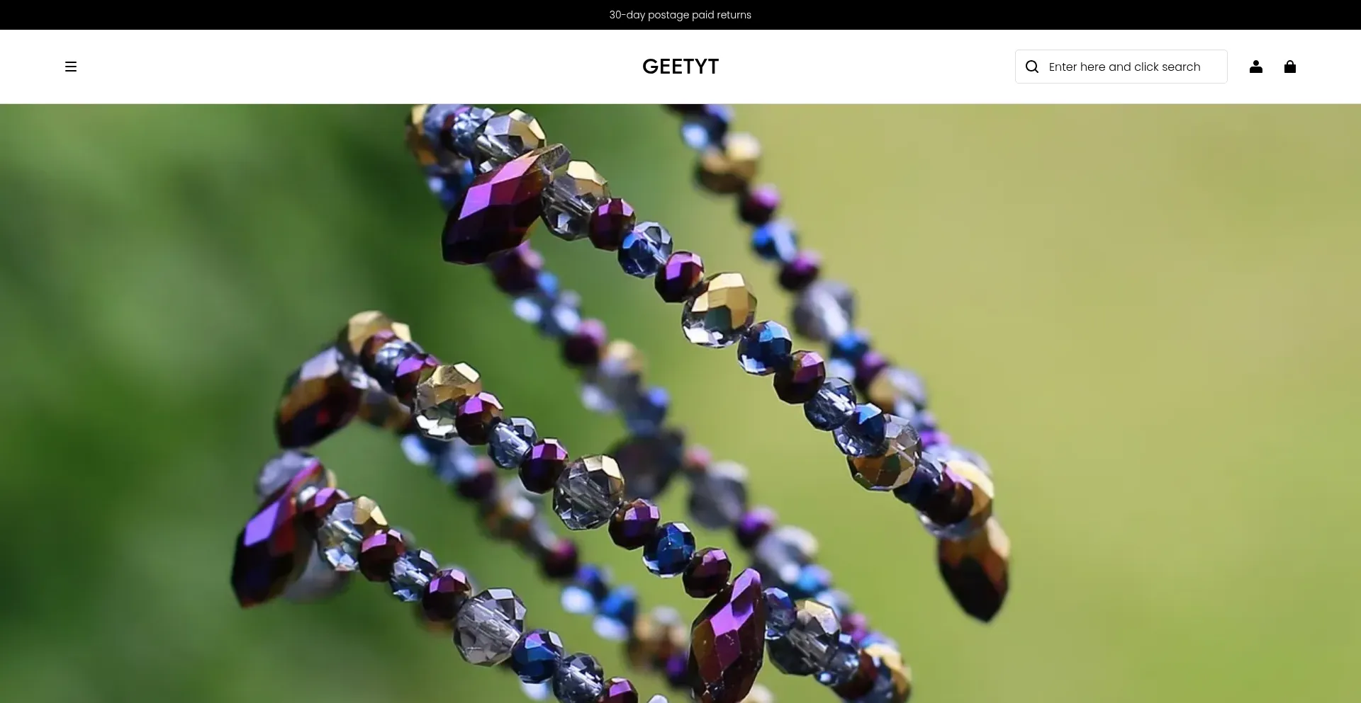 Website screenshot of Geetyt.com