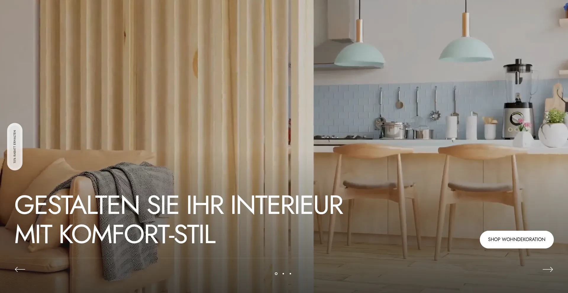 Website screenshot of Gemutlichleben.de