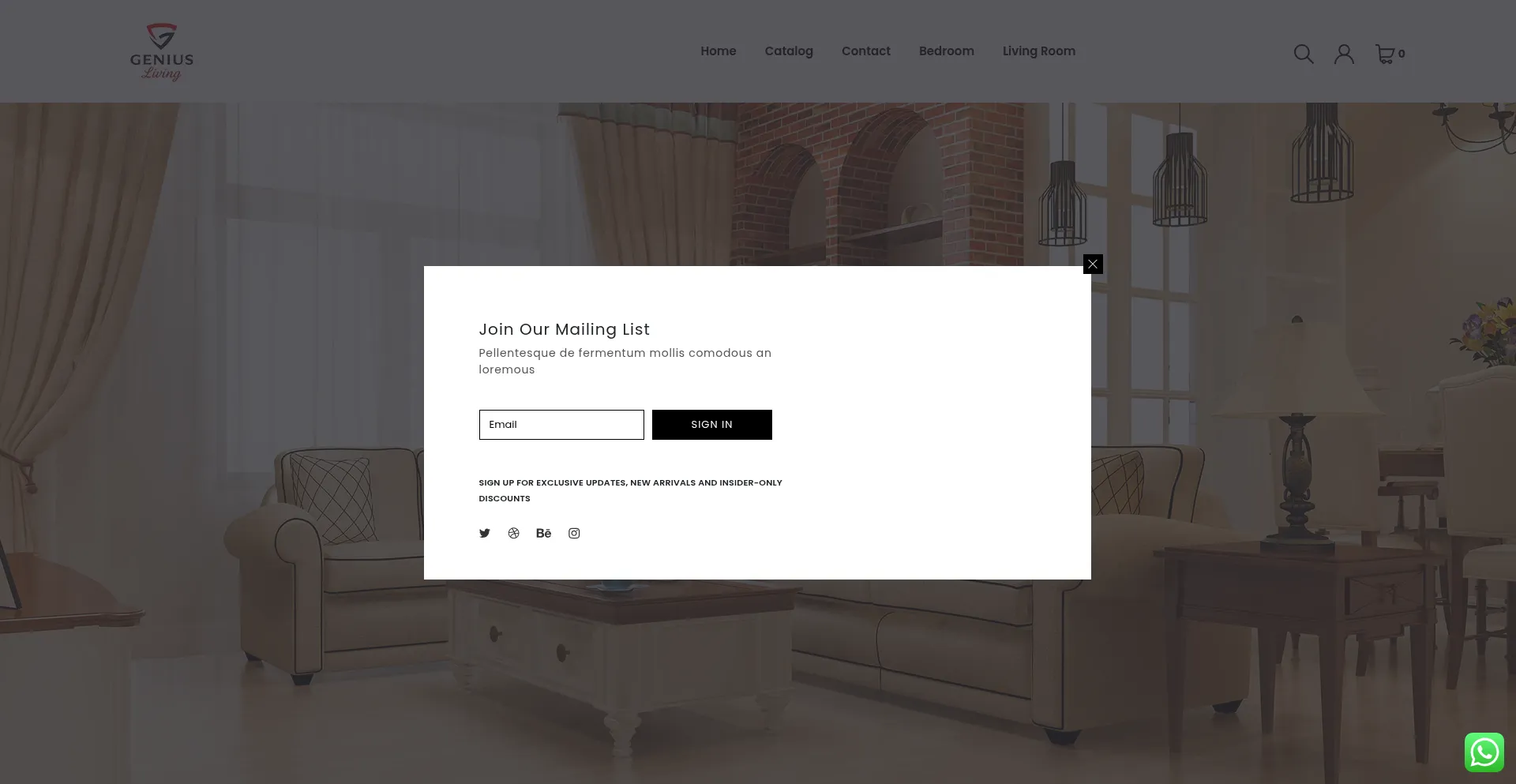 Geniusliving.co.uk Screenshot