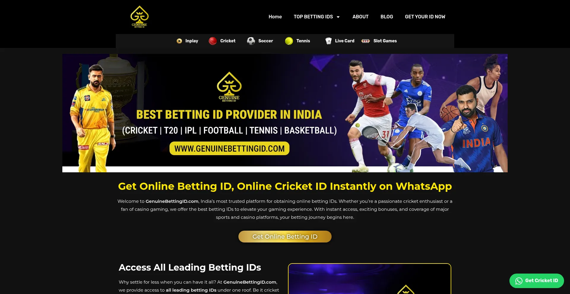 Genuinebettingid.com