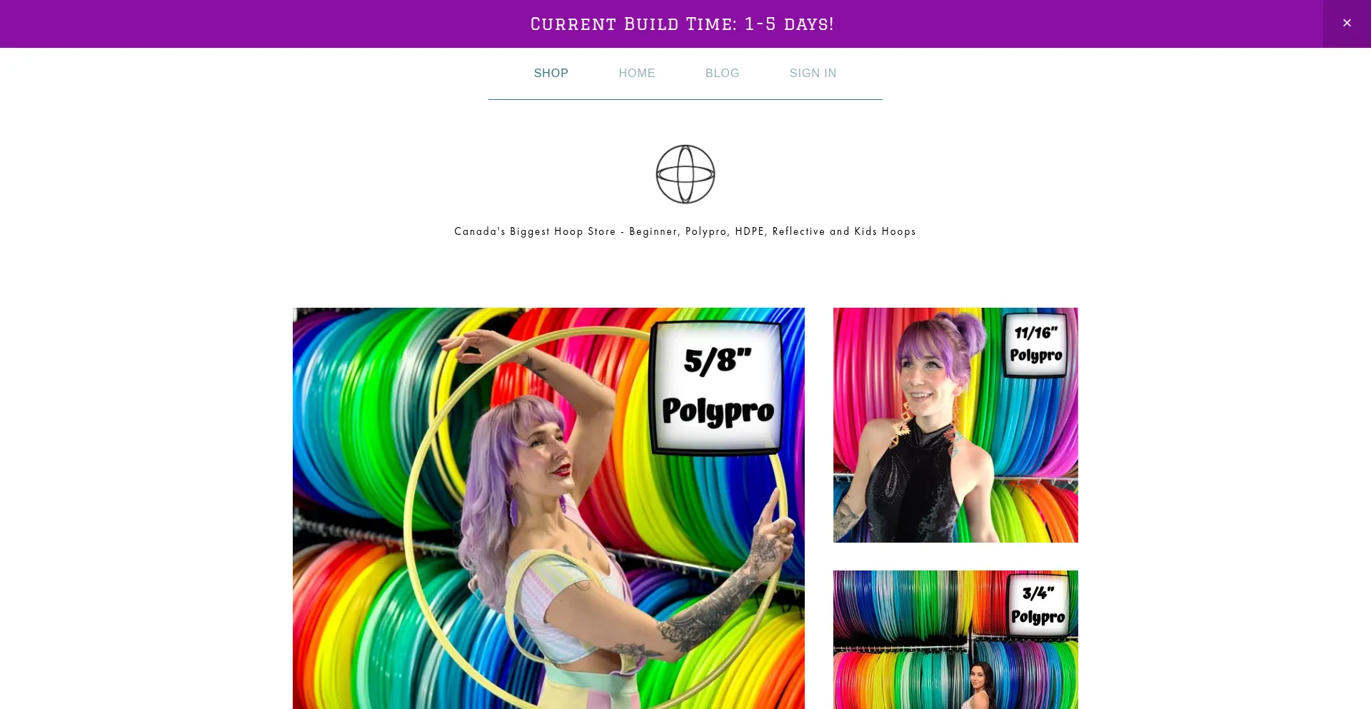 Website screenshot of Georevhooping.com