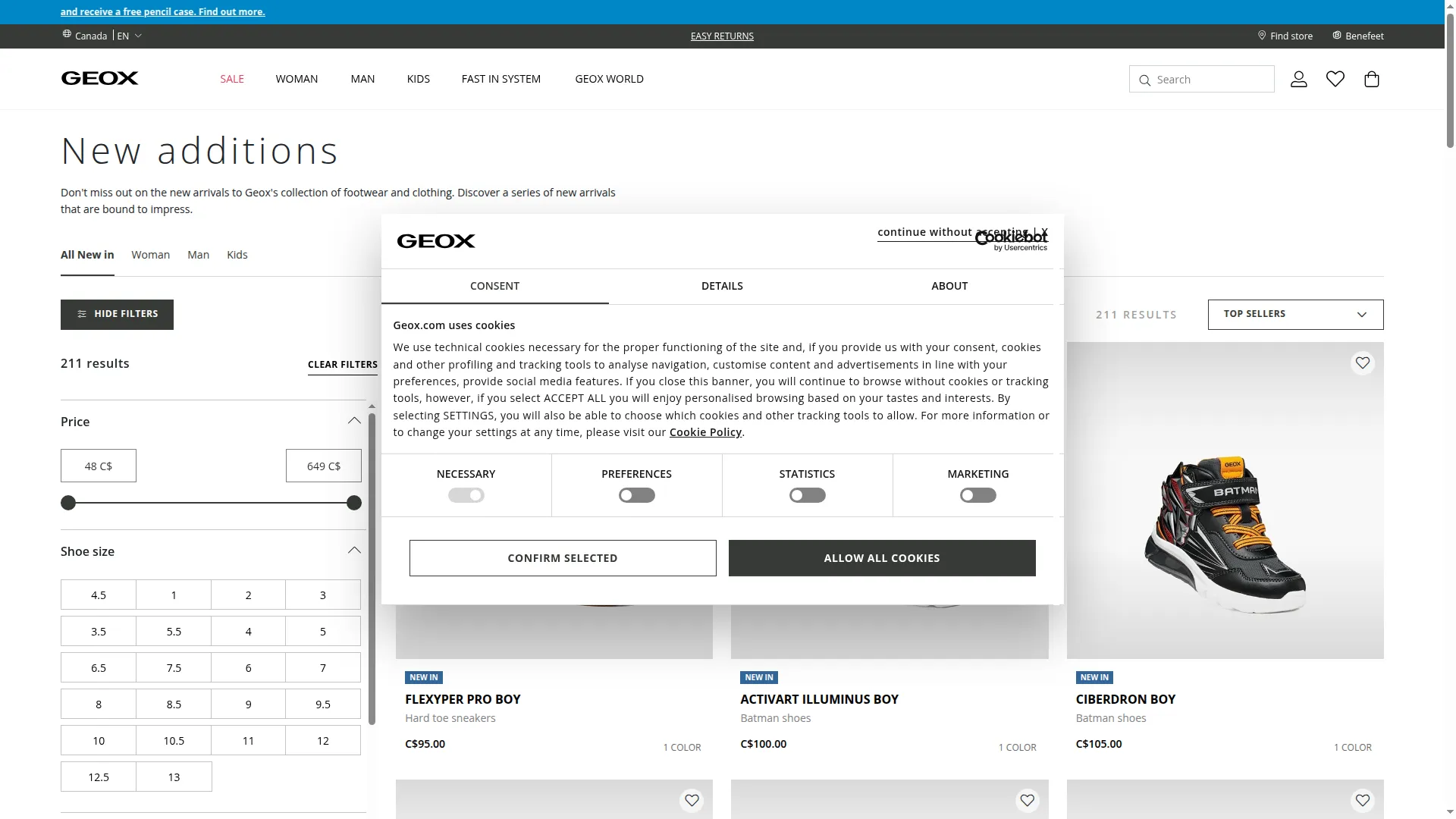 Geox.de