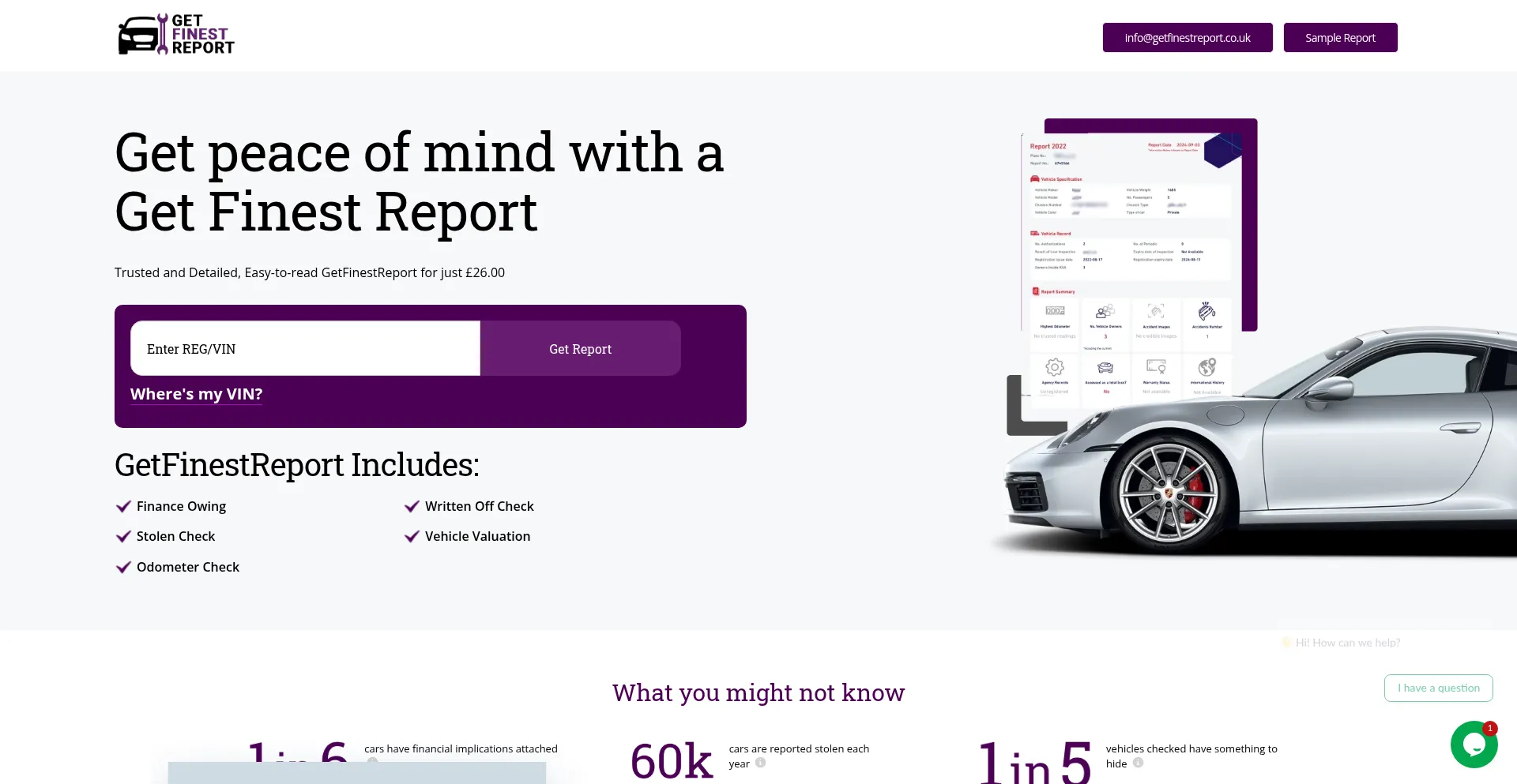 Getfinestreport.co.uk