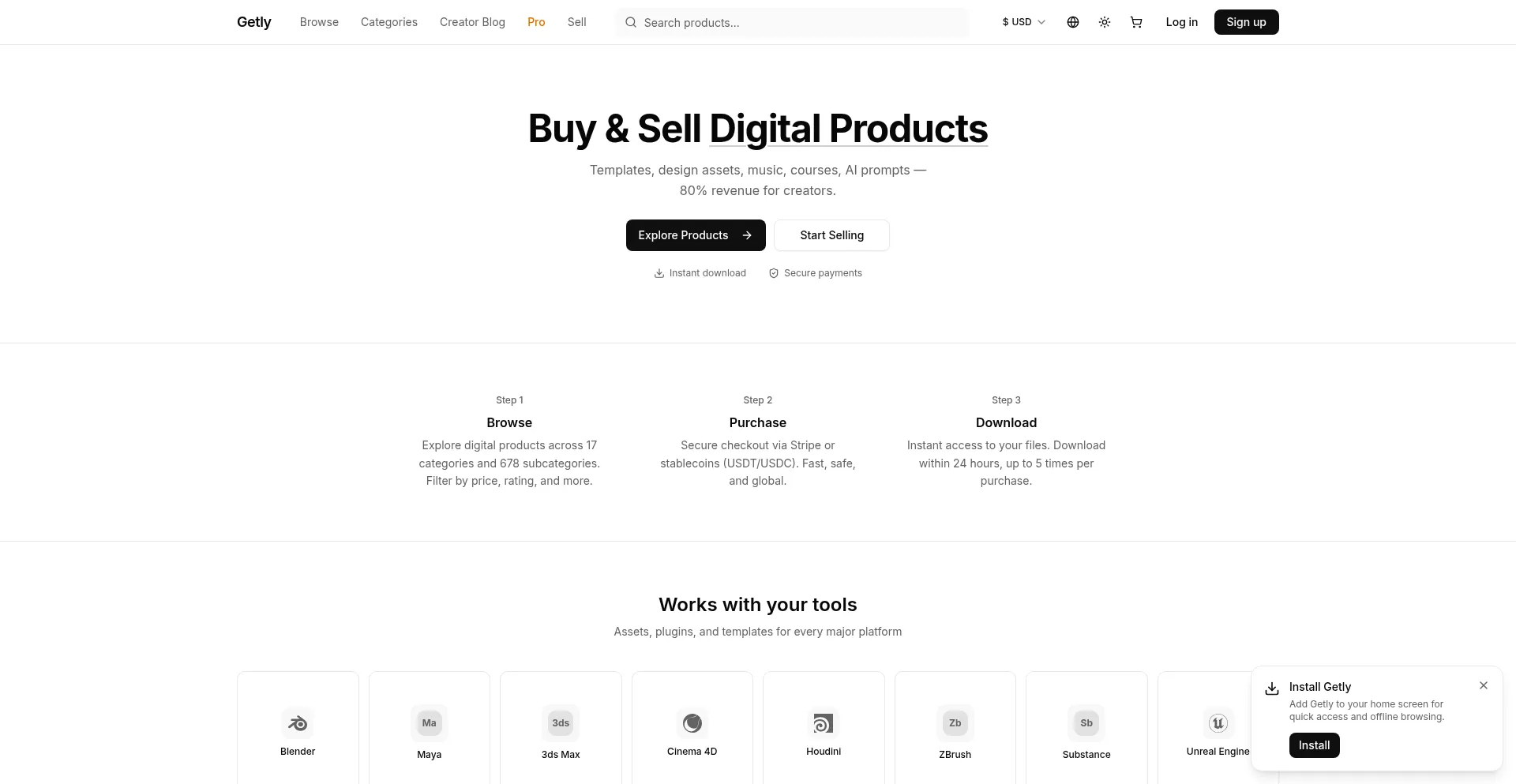 Getly.store