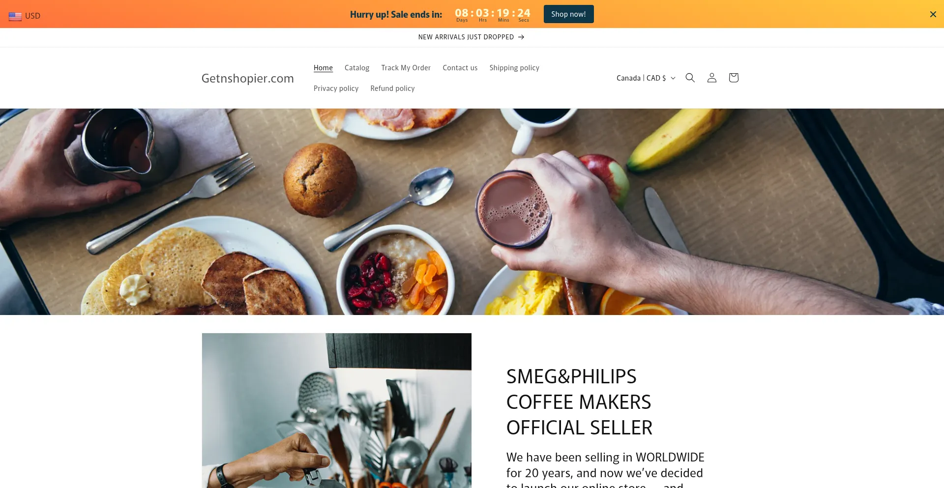 Getnshopier.com 安全可靠吗？