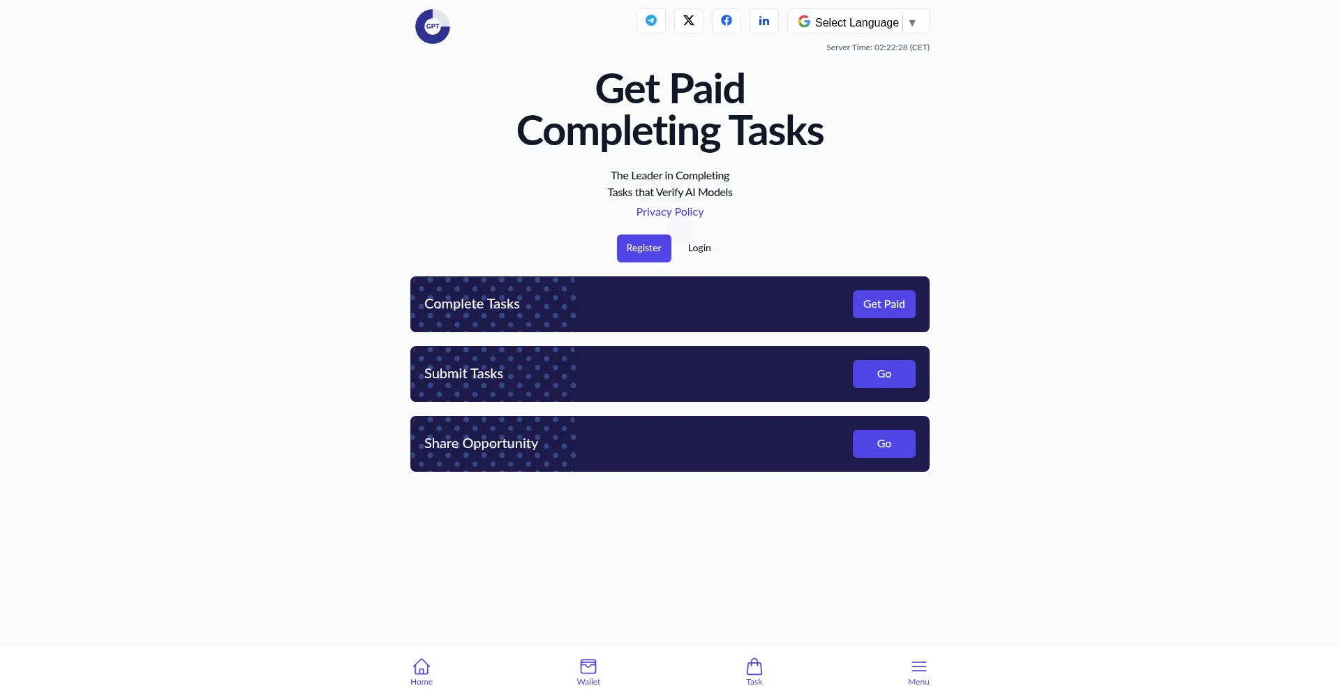 Getpaidtasks.com 安全可靠吗？