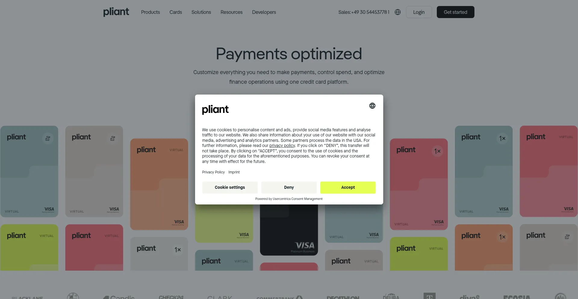 Getpliant.com Screenshot