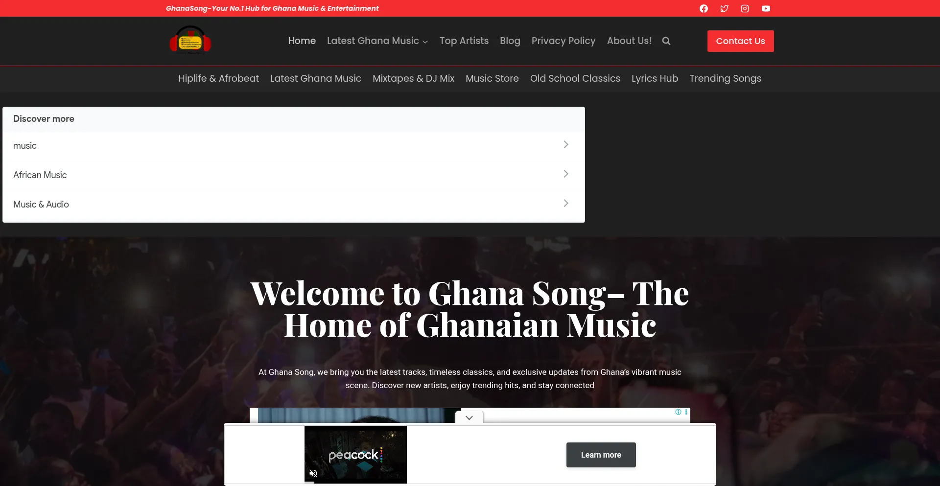 Ghanasong.org
