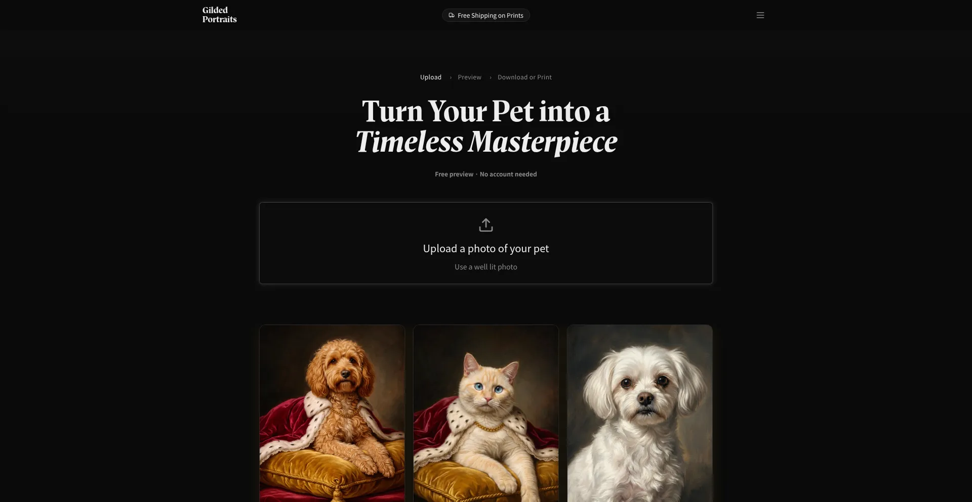 Gildedportraits.com