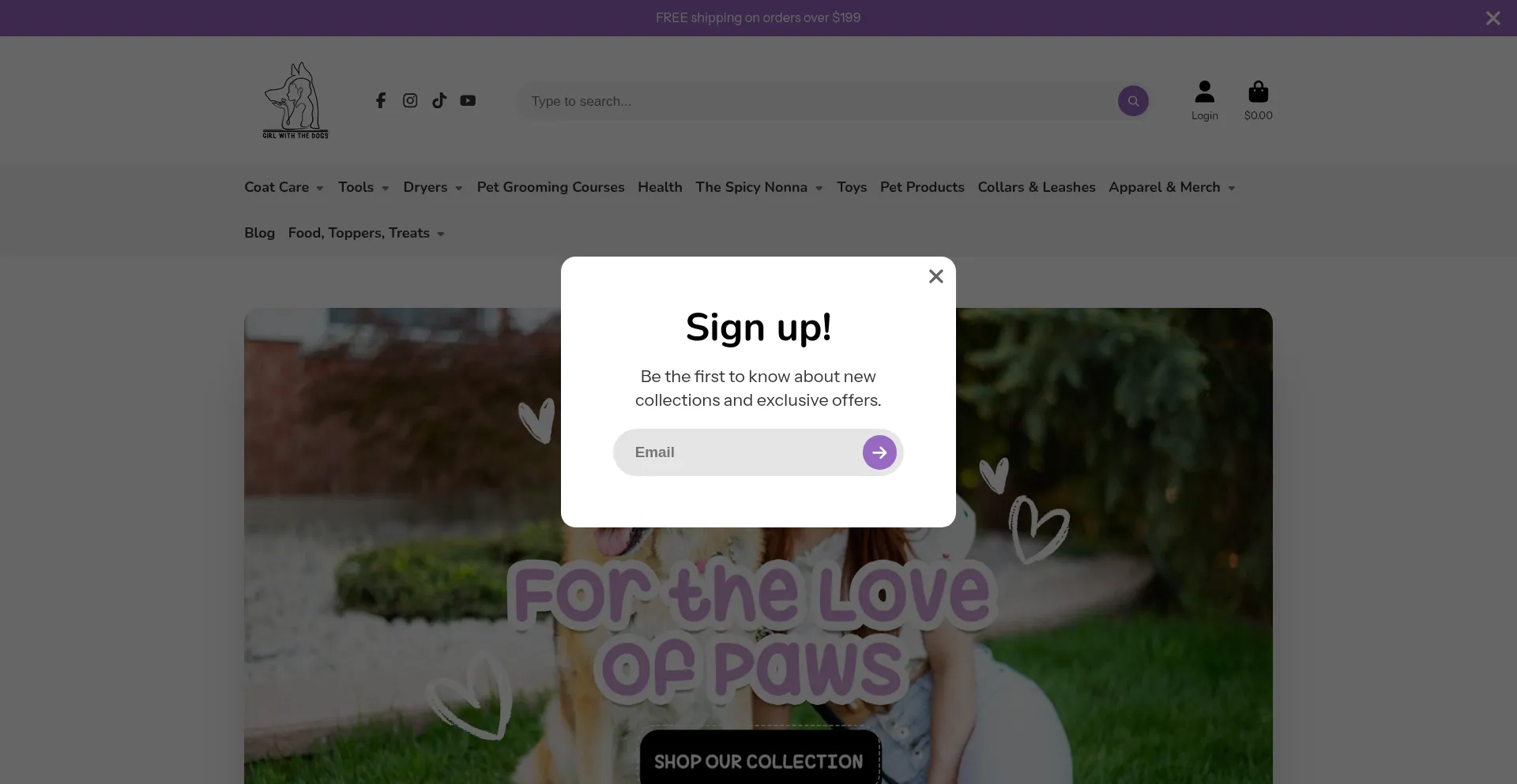 Girlwiththedogs.com
