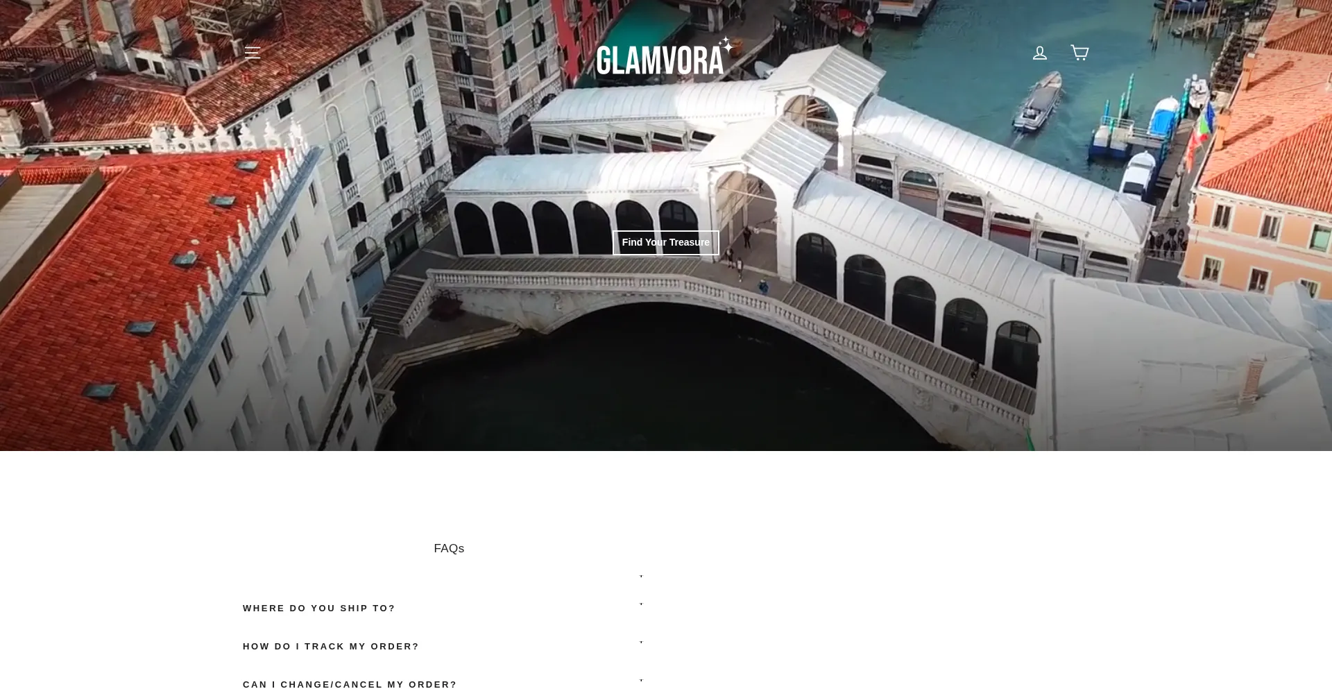 Glamvra.com Screenshot