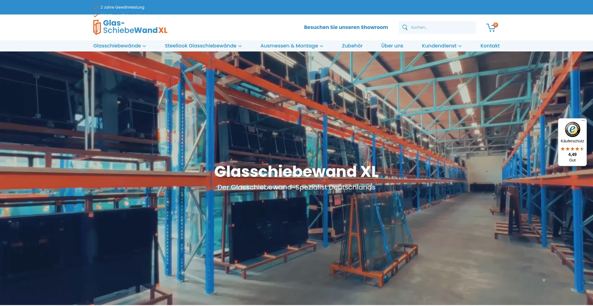 Glasschiebewandxl.de
