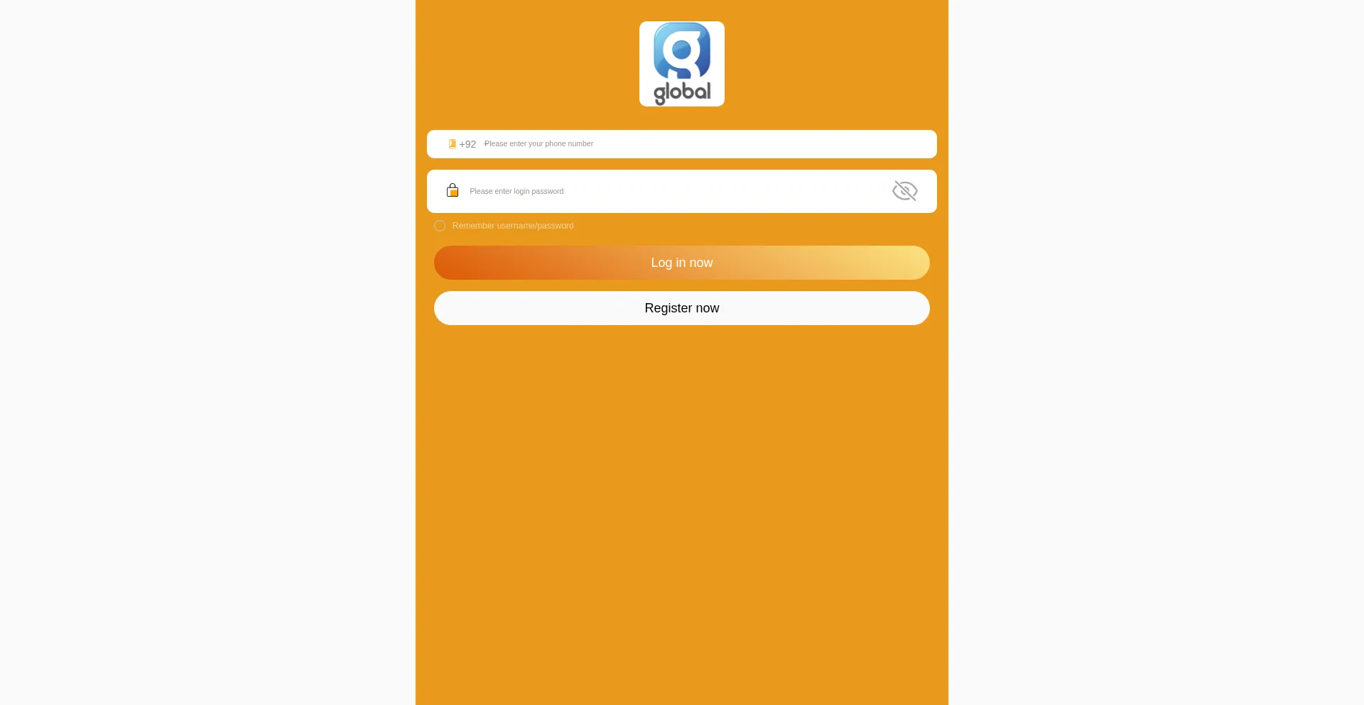 Website screenshot of Globalapppro.com