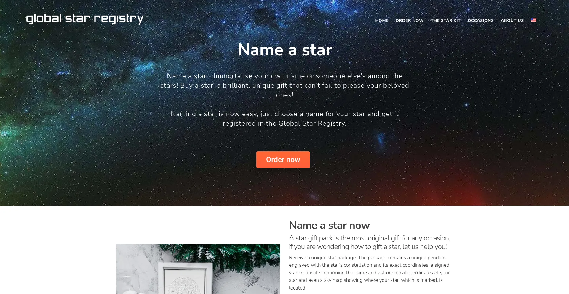 Globalstarregistry.com Screenshot