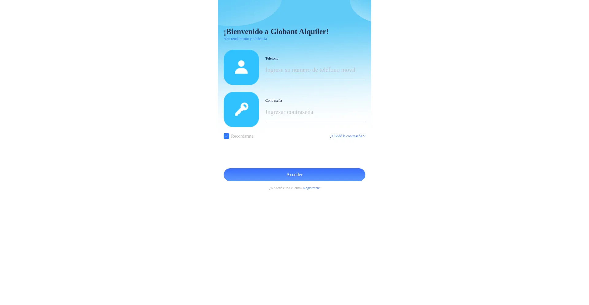 Website screenshot of Globant.ltd