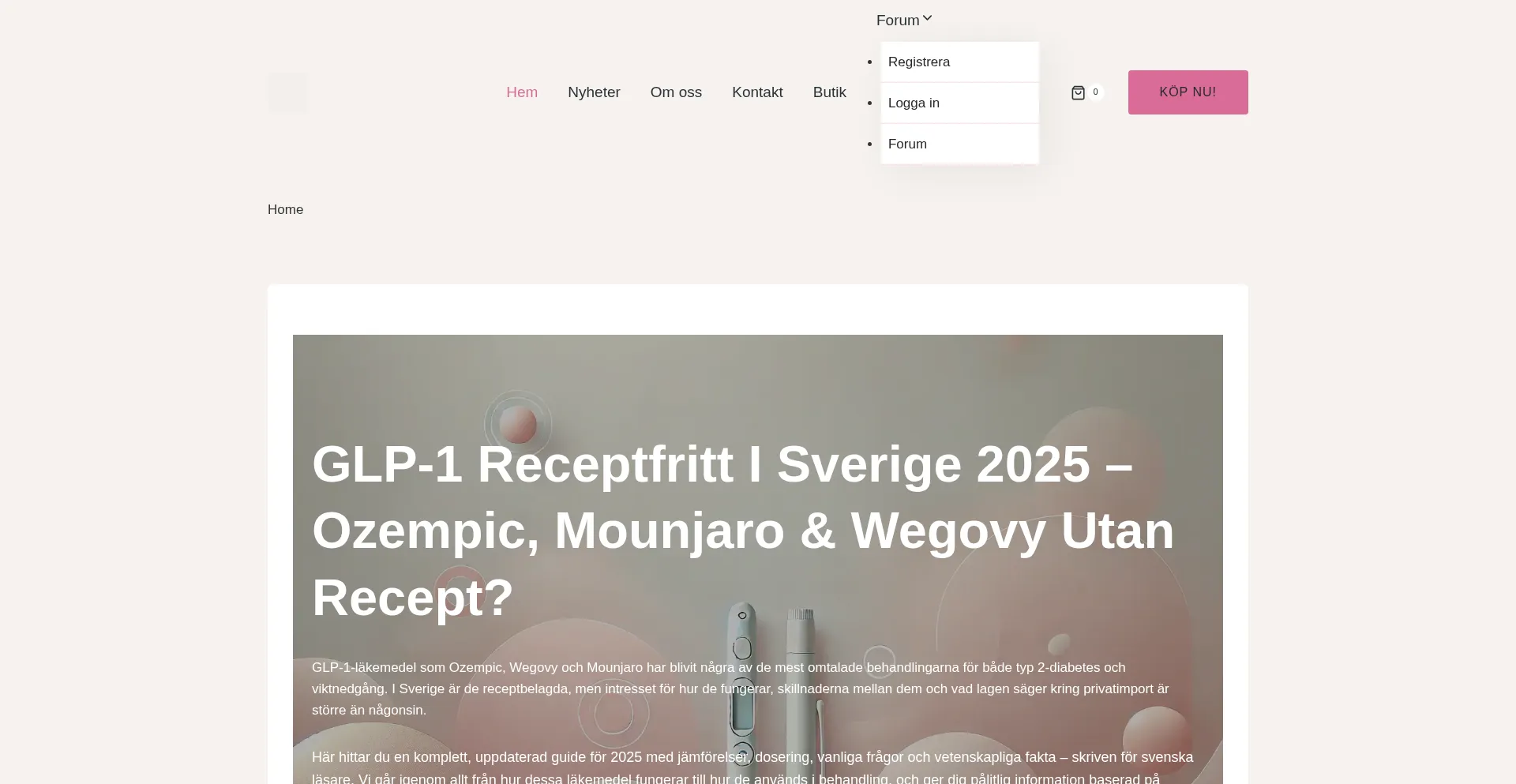 Glp1receptfritt.com 安全可靠吗？