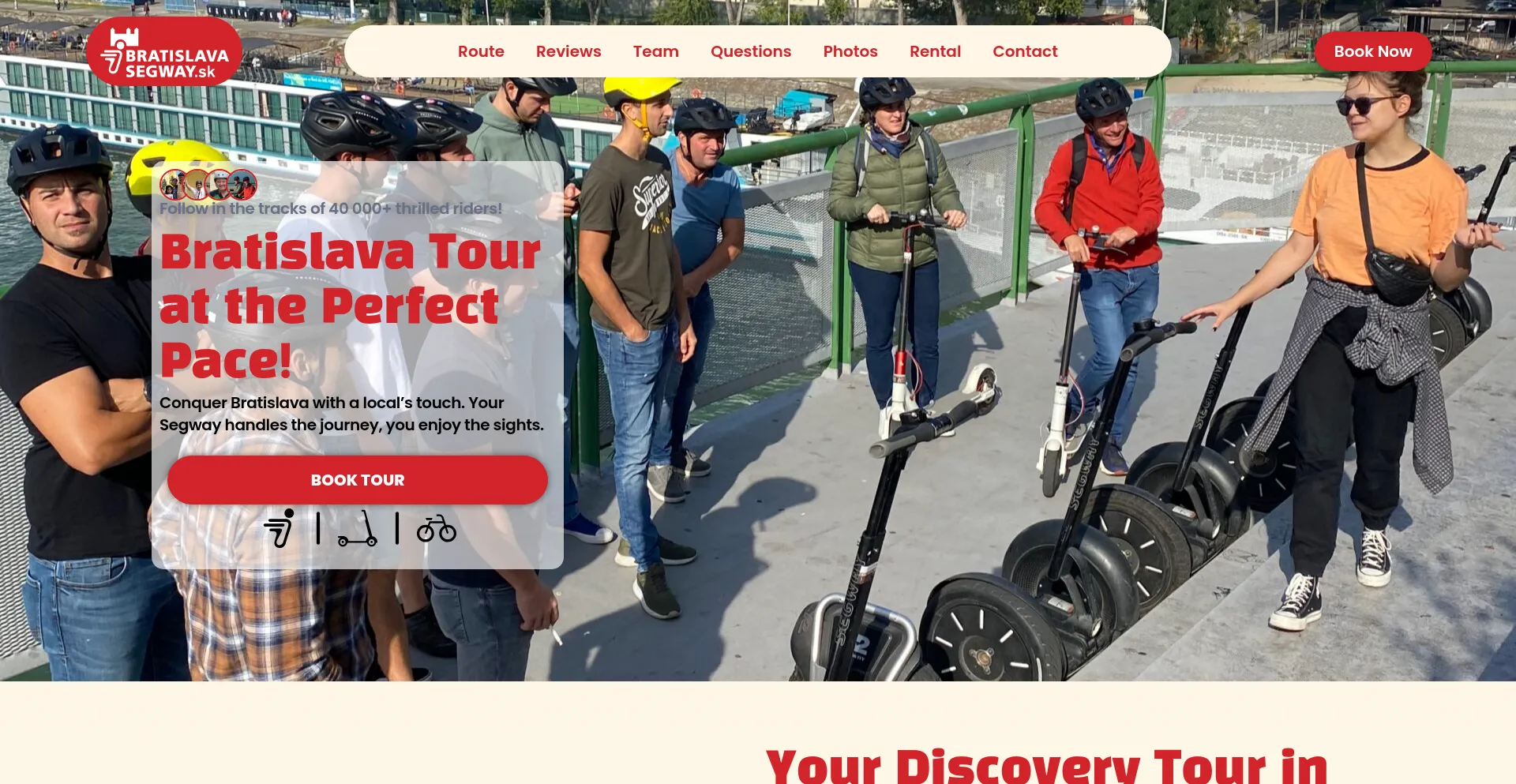 Go.bratislavasegway.sk Screenshot