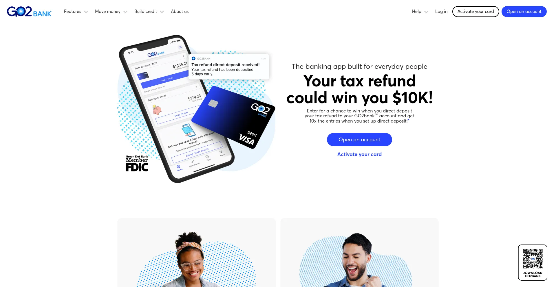 Go2bank.com 安全可靠吗？