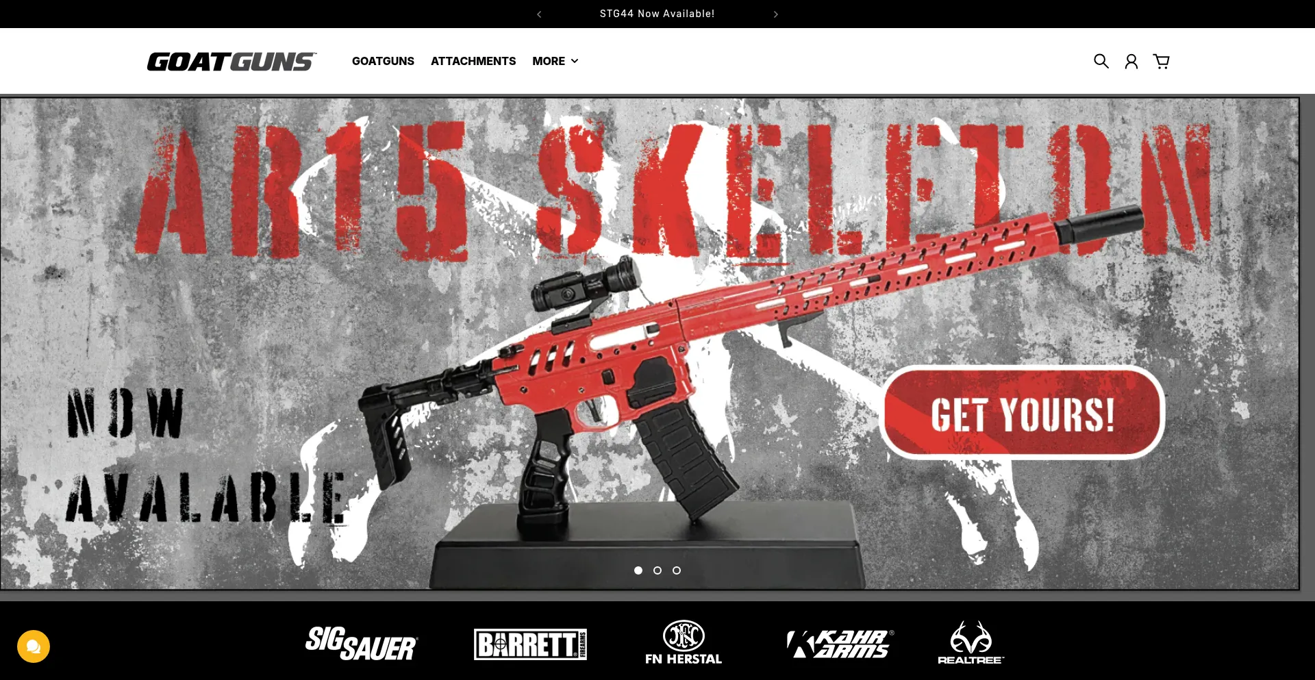 Goatguns.com Screenshot
