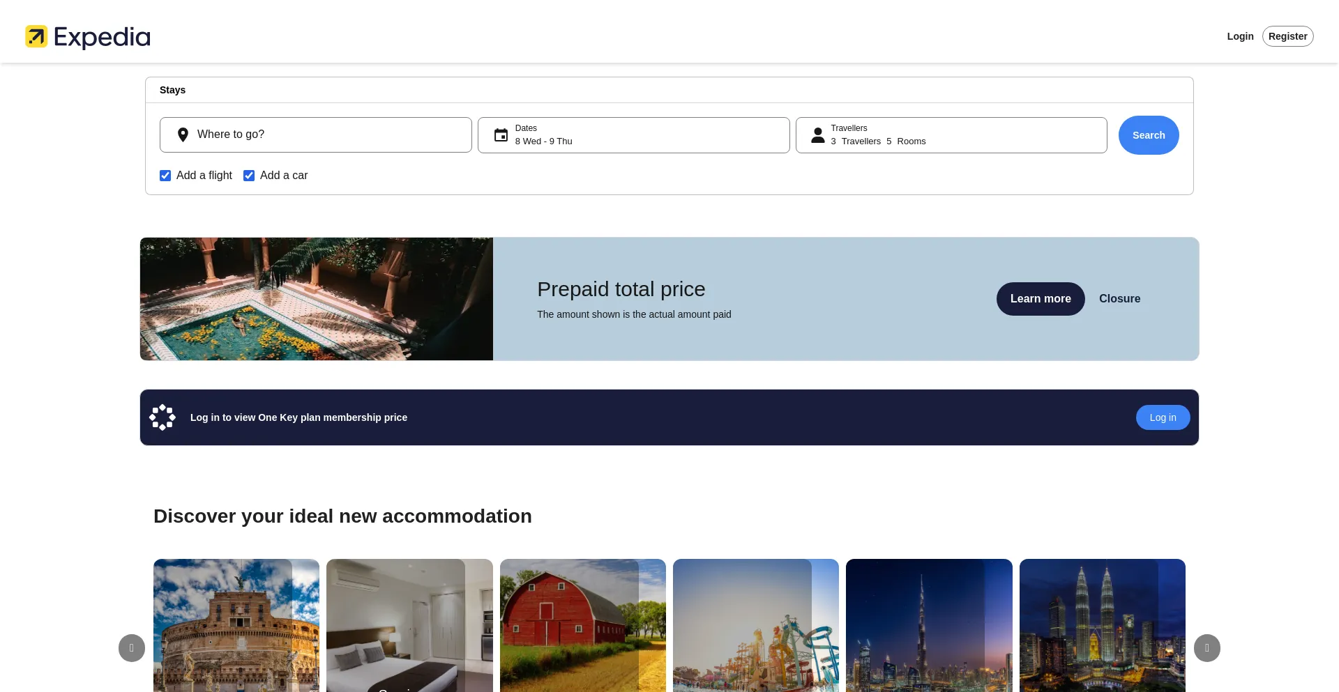Website screenshot of Goexpedi.pro