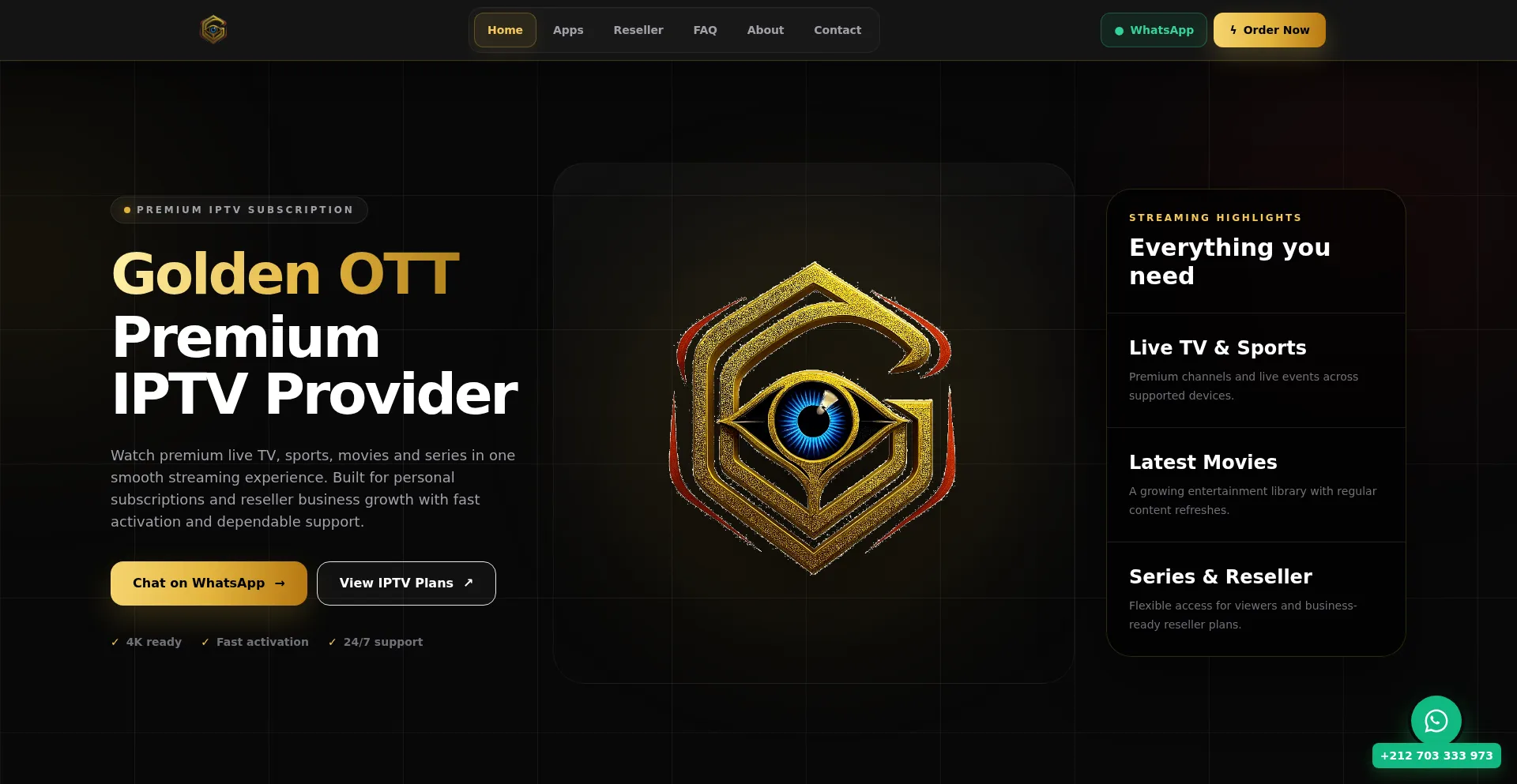 Goldenott.tv