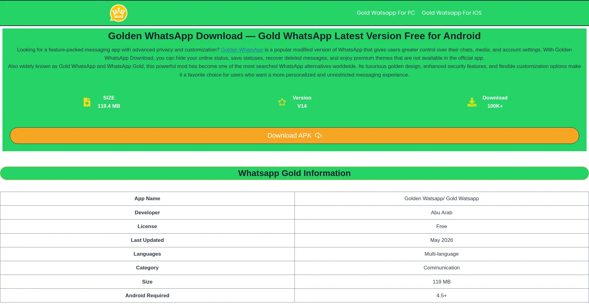 Goldenwhatsapp.pk