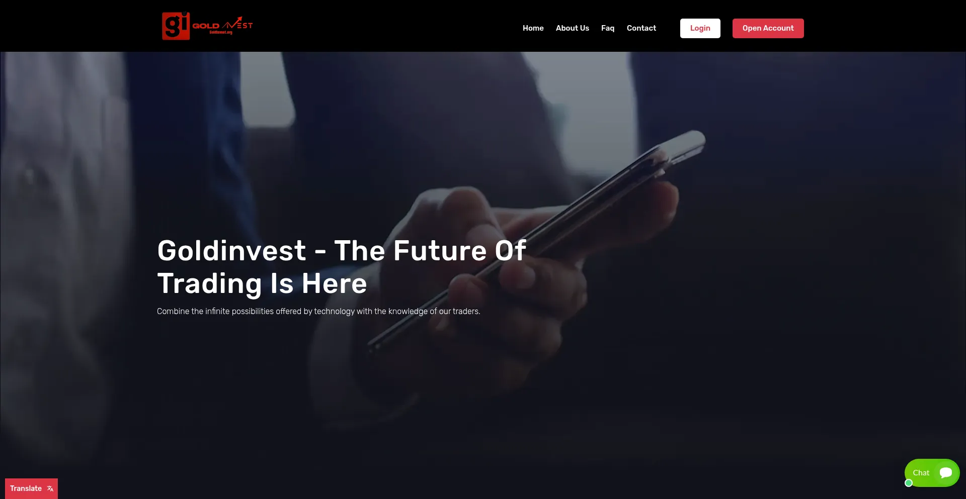 Goldinvest.online 安全可靠吗？