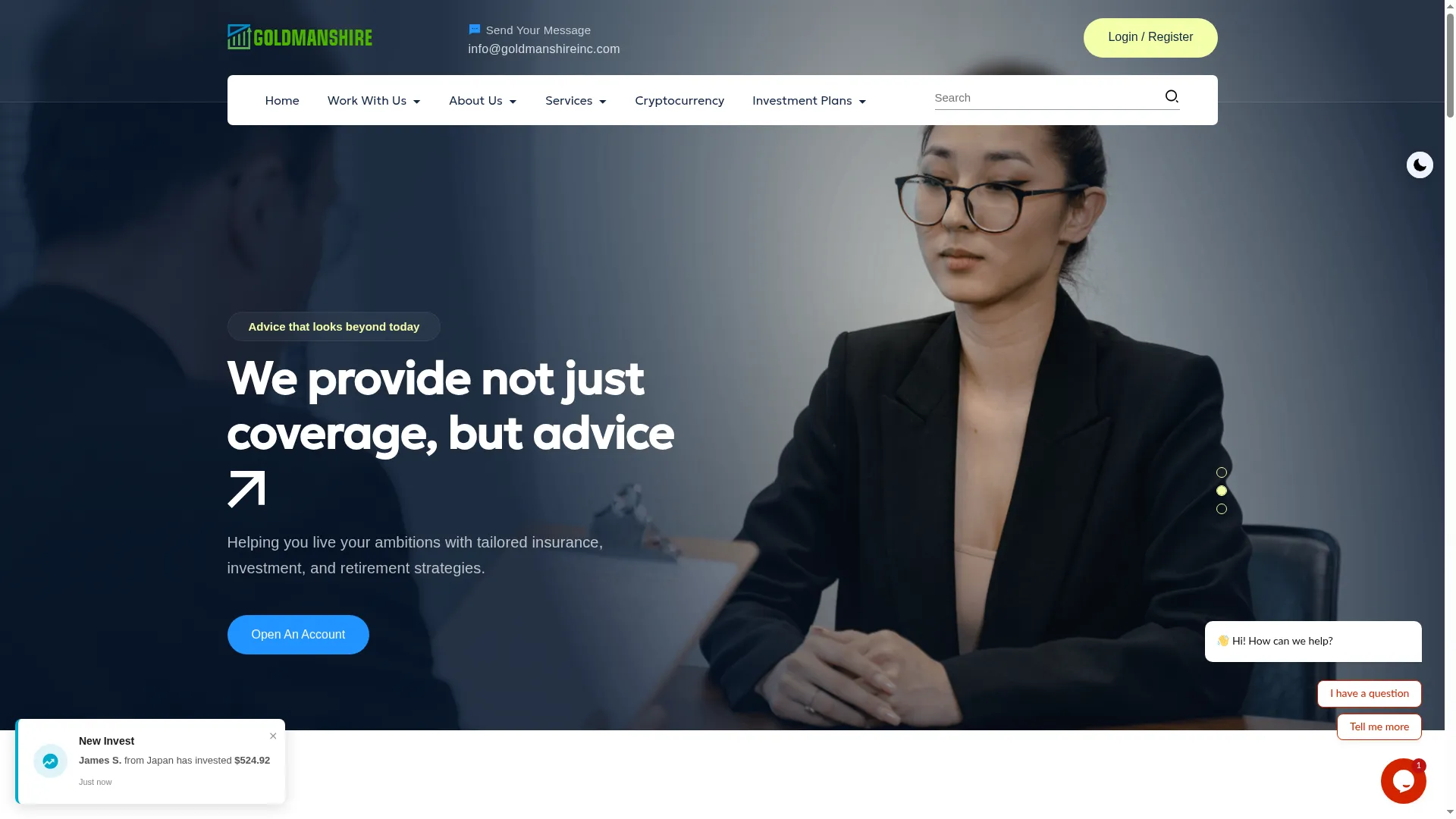 Goldmanshireinc.com