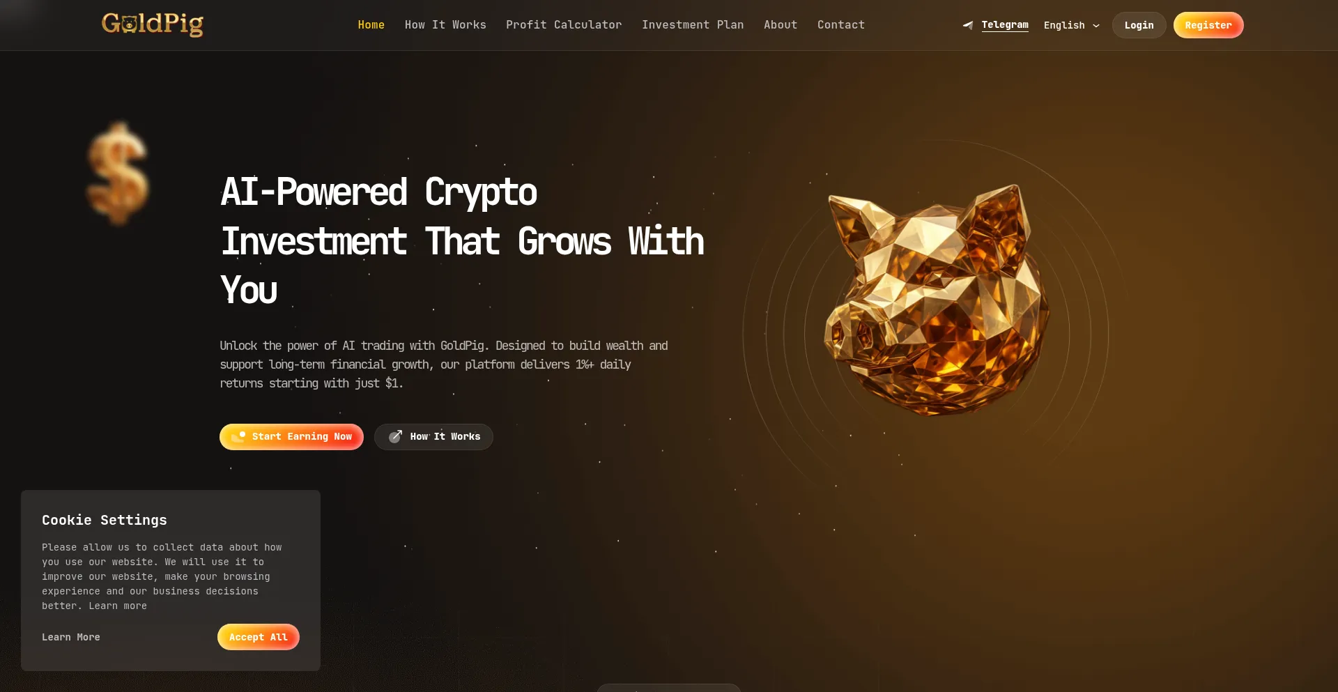 Goldpig.io