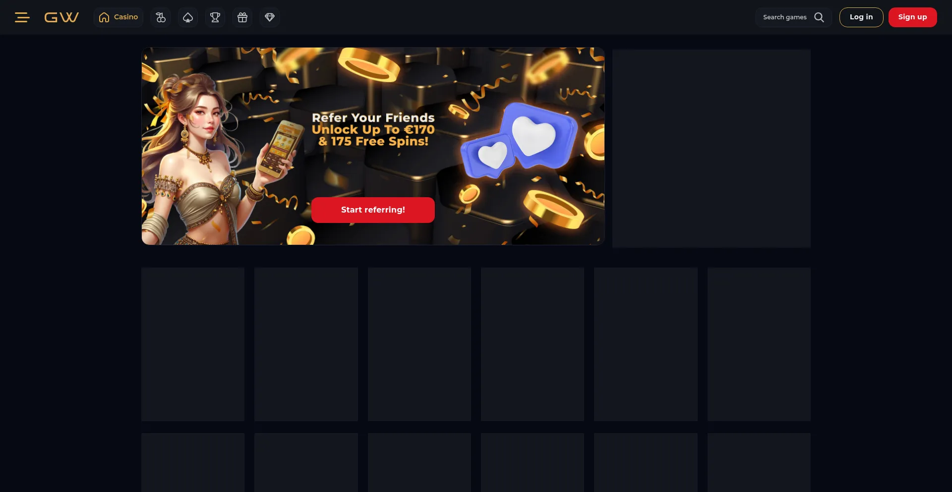 Website screenshot of Goldwin.com
