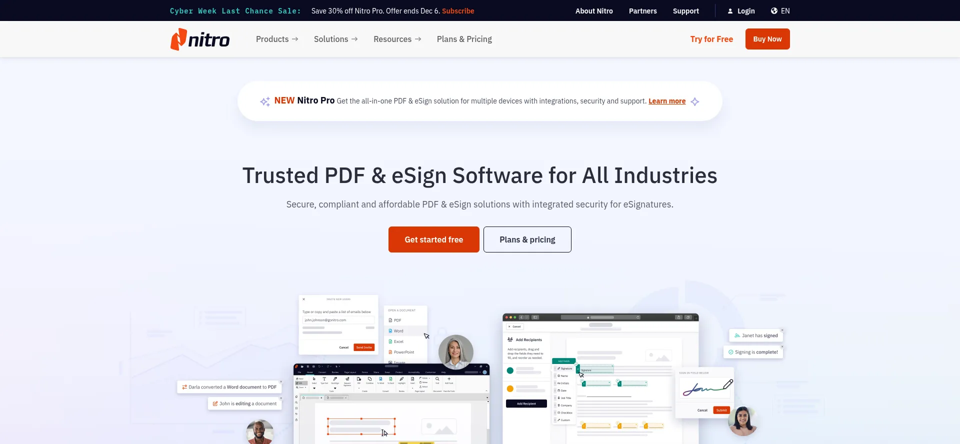 Gonitro.com Screenshot