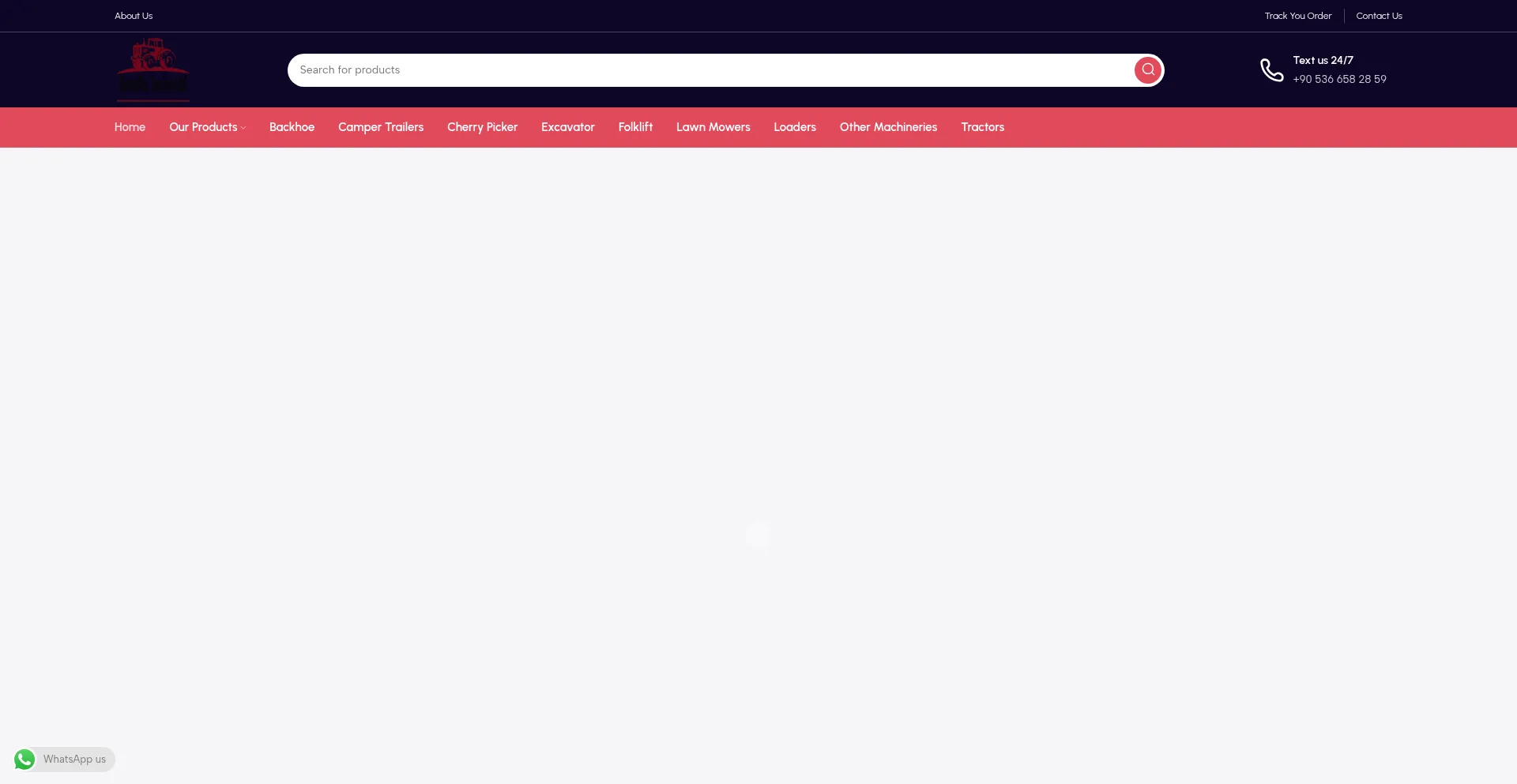 Website screenshot of Gonullutarimltd.com