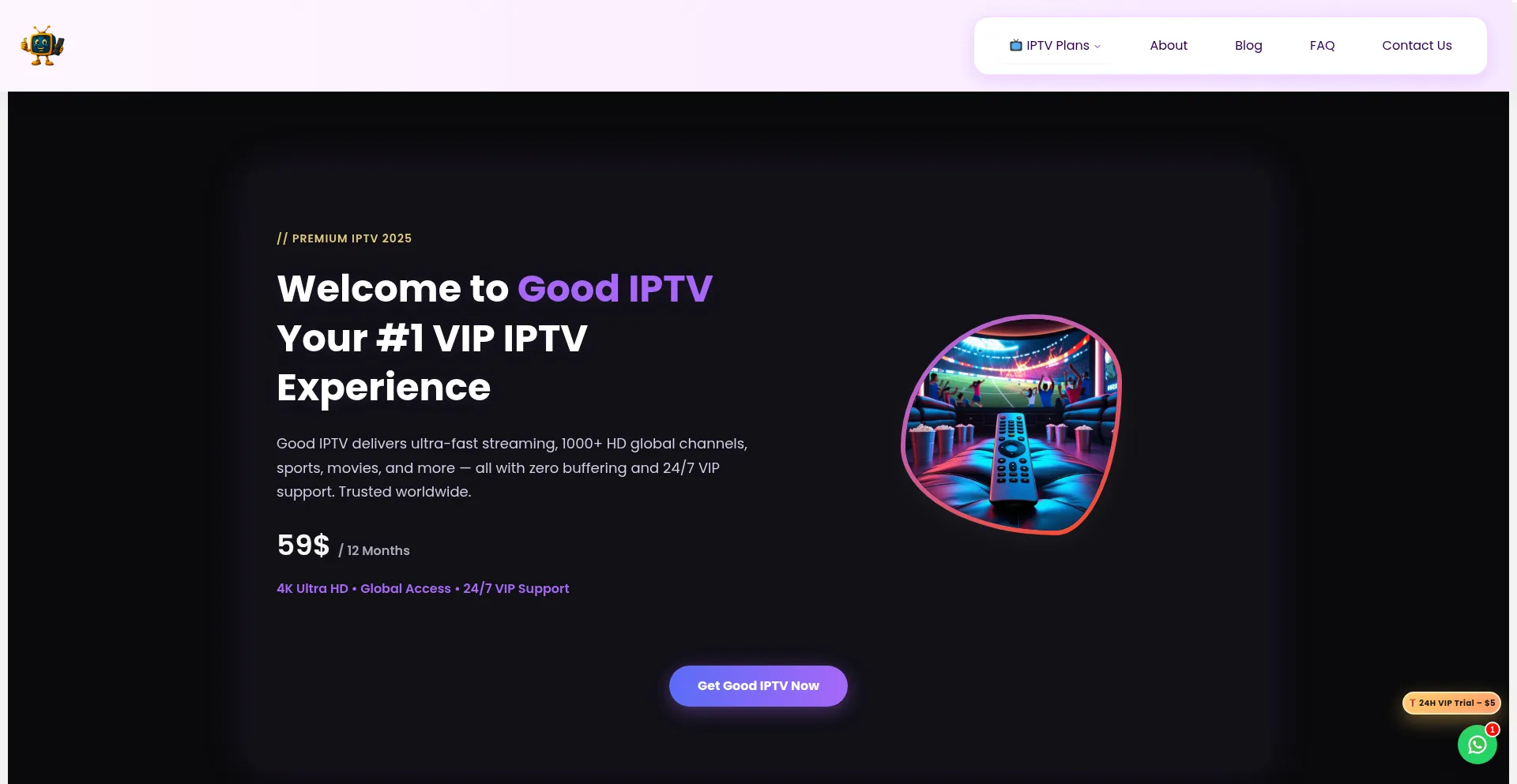 Good-iptv.com Screenshot
