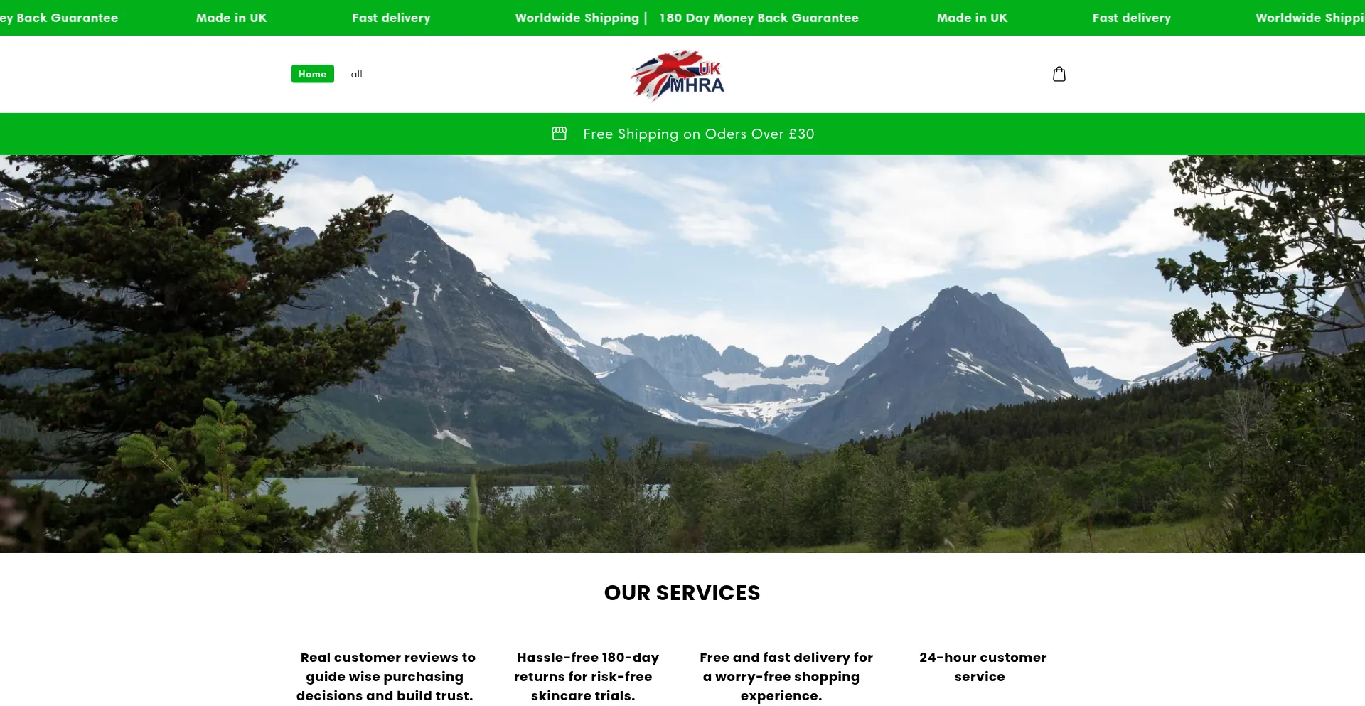 Website screenshot of Goodetrd.com