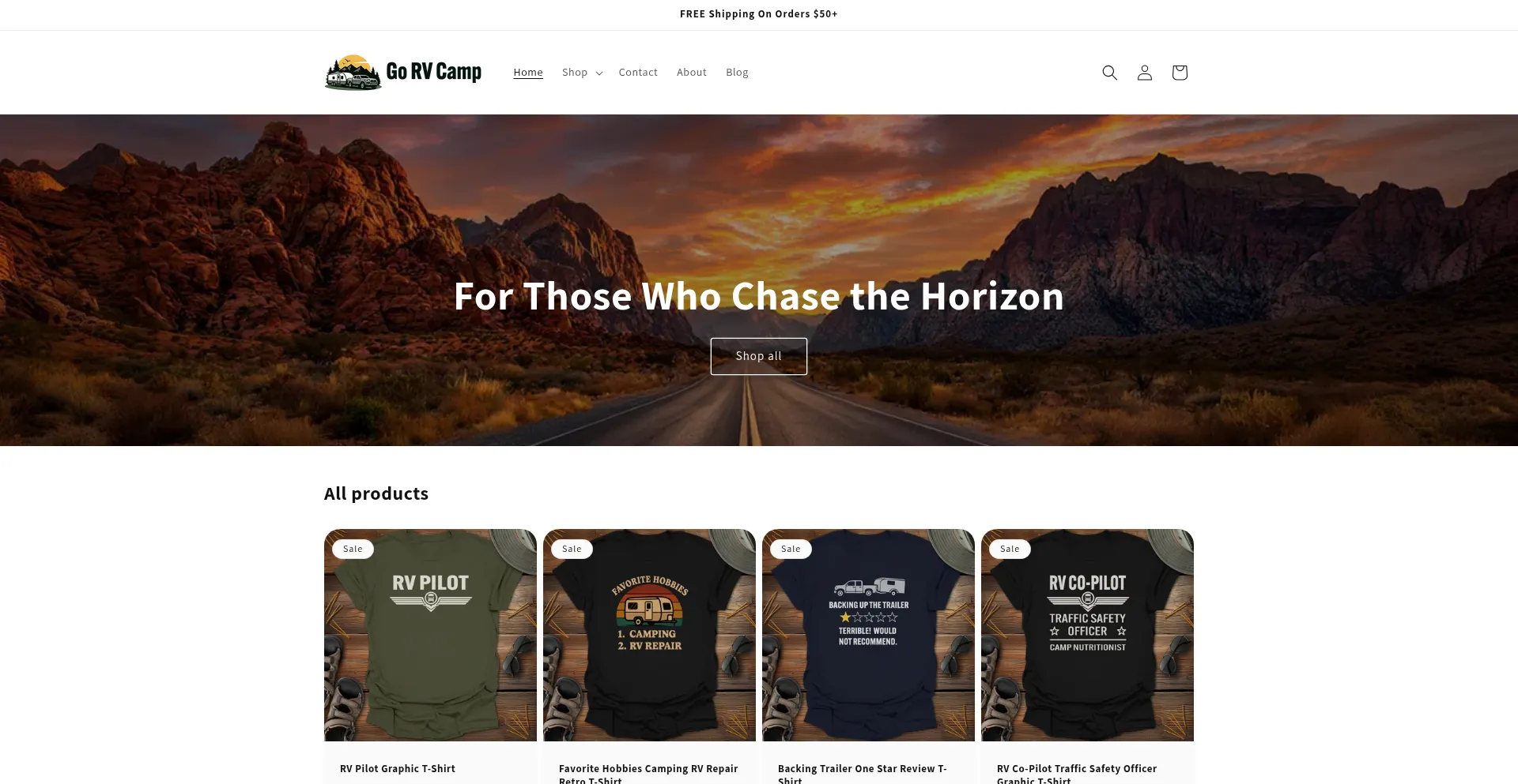 Gorvcamp.com Screenshot